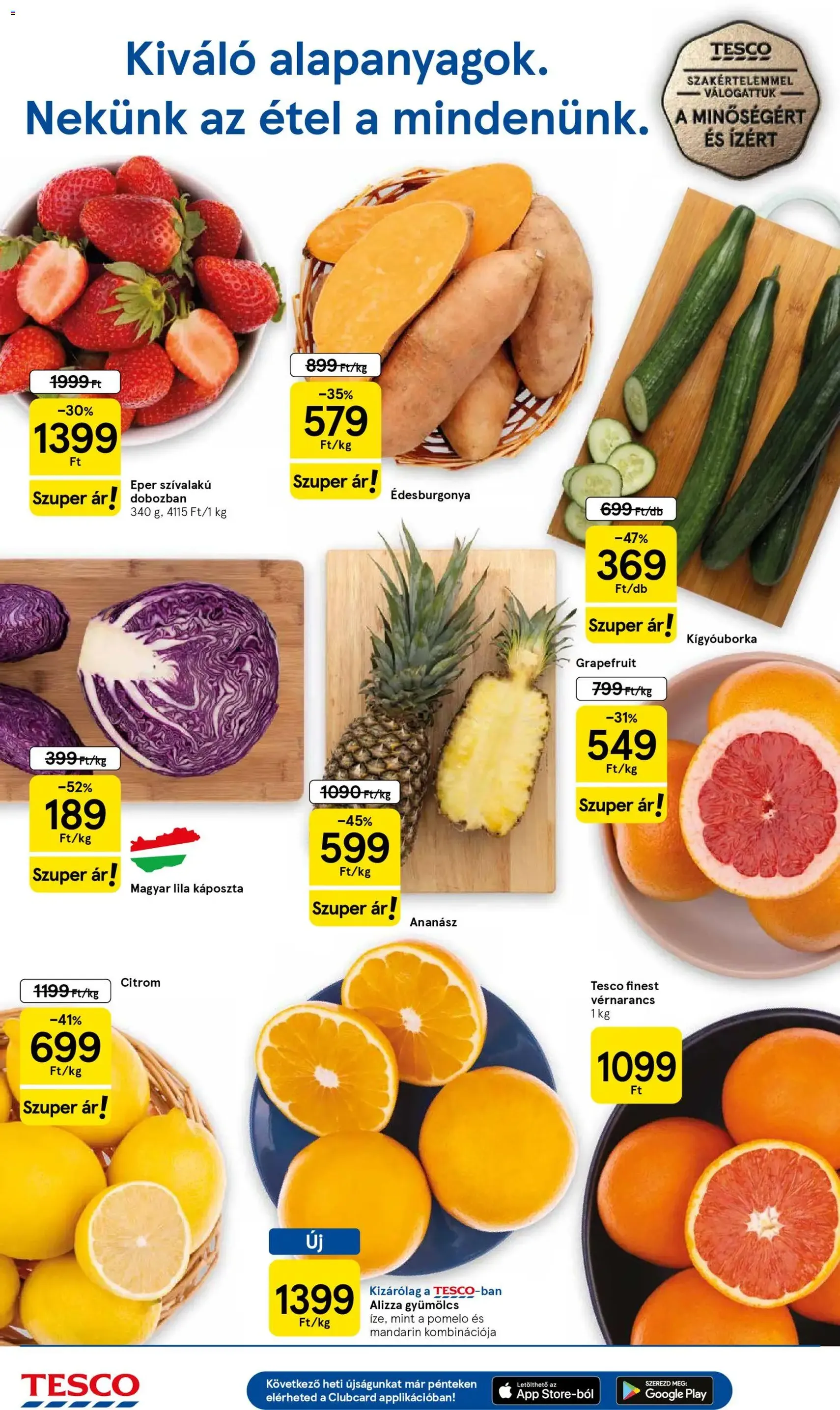 Tesco Hipermarket - Akciós újság - 2026.02.12. érvényes szórólap 2 oldal 36 oldalból