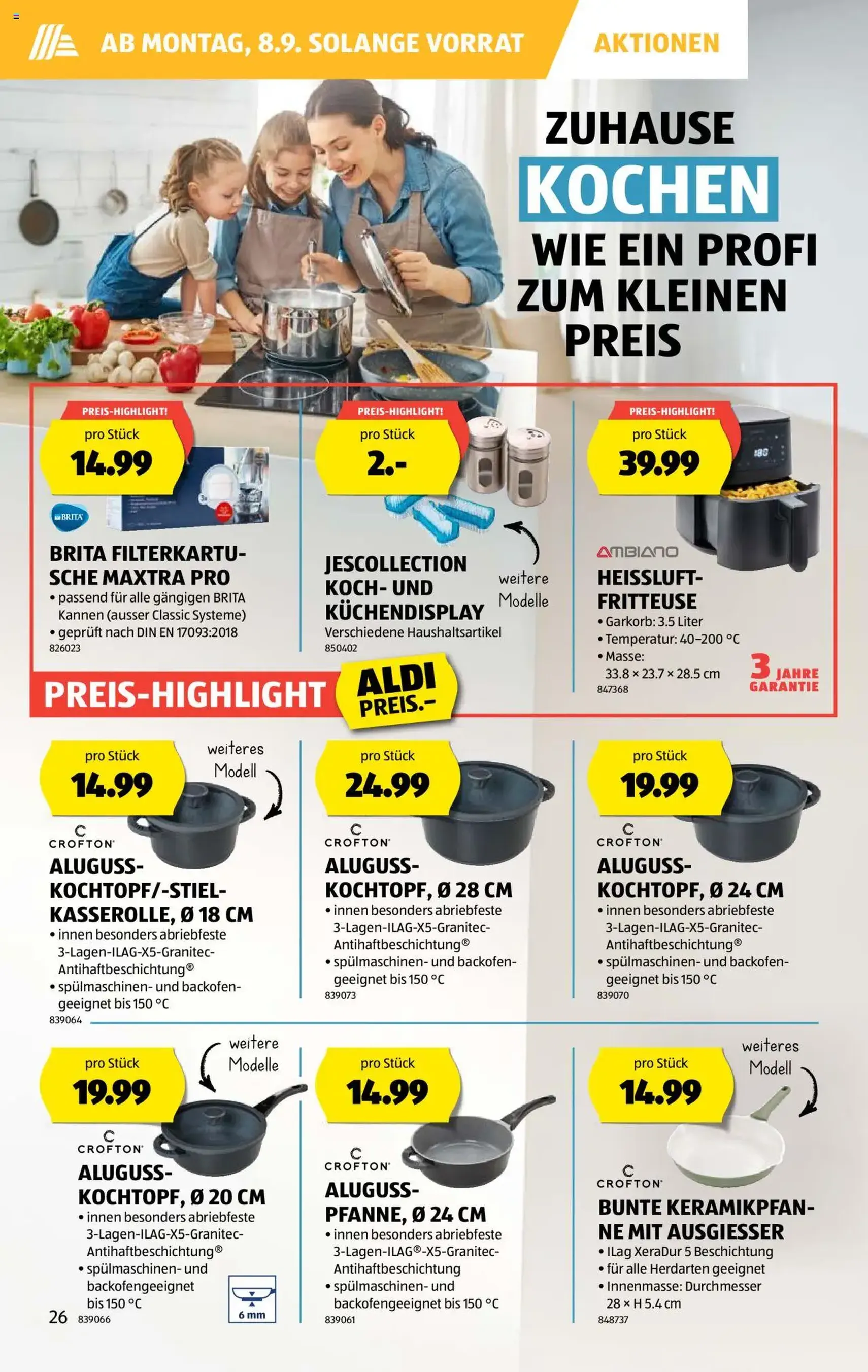 Aldi Aktionen - Gültiger Prospekt ab 04.09.2025, Seite 26 von insgesamt 35 Aldi Aktionen - Gültiger Prospekt ab 04.09.2025, Seite 26 von insgesamt 35