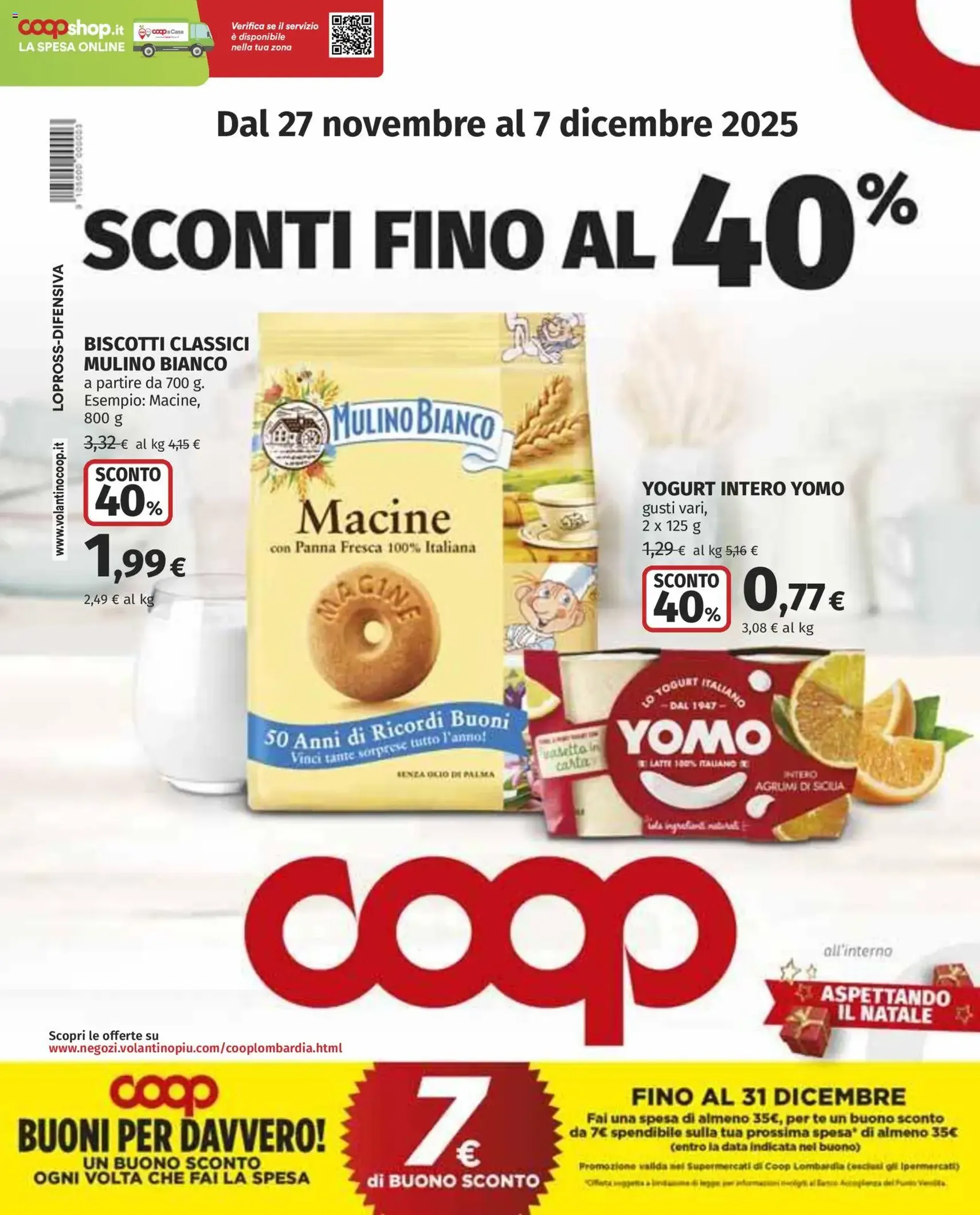 Volantino COOP - volantino valido dal 27/11/2025 pagina 1 di 17