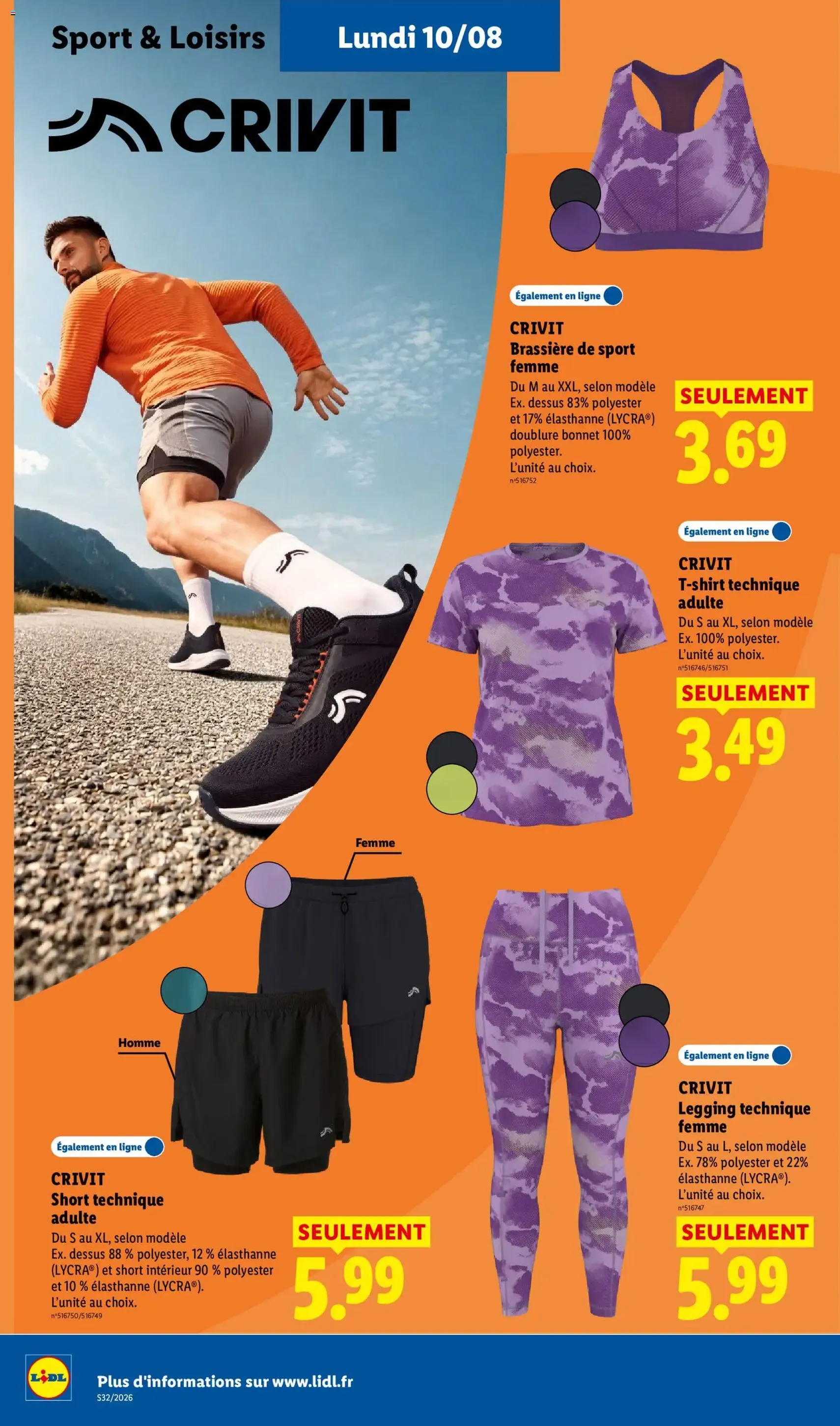 LIDL catalogue - brochure valable à partir du 06/08/2026, page 52 sur 61