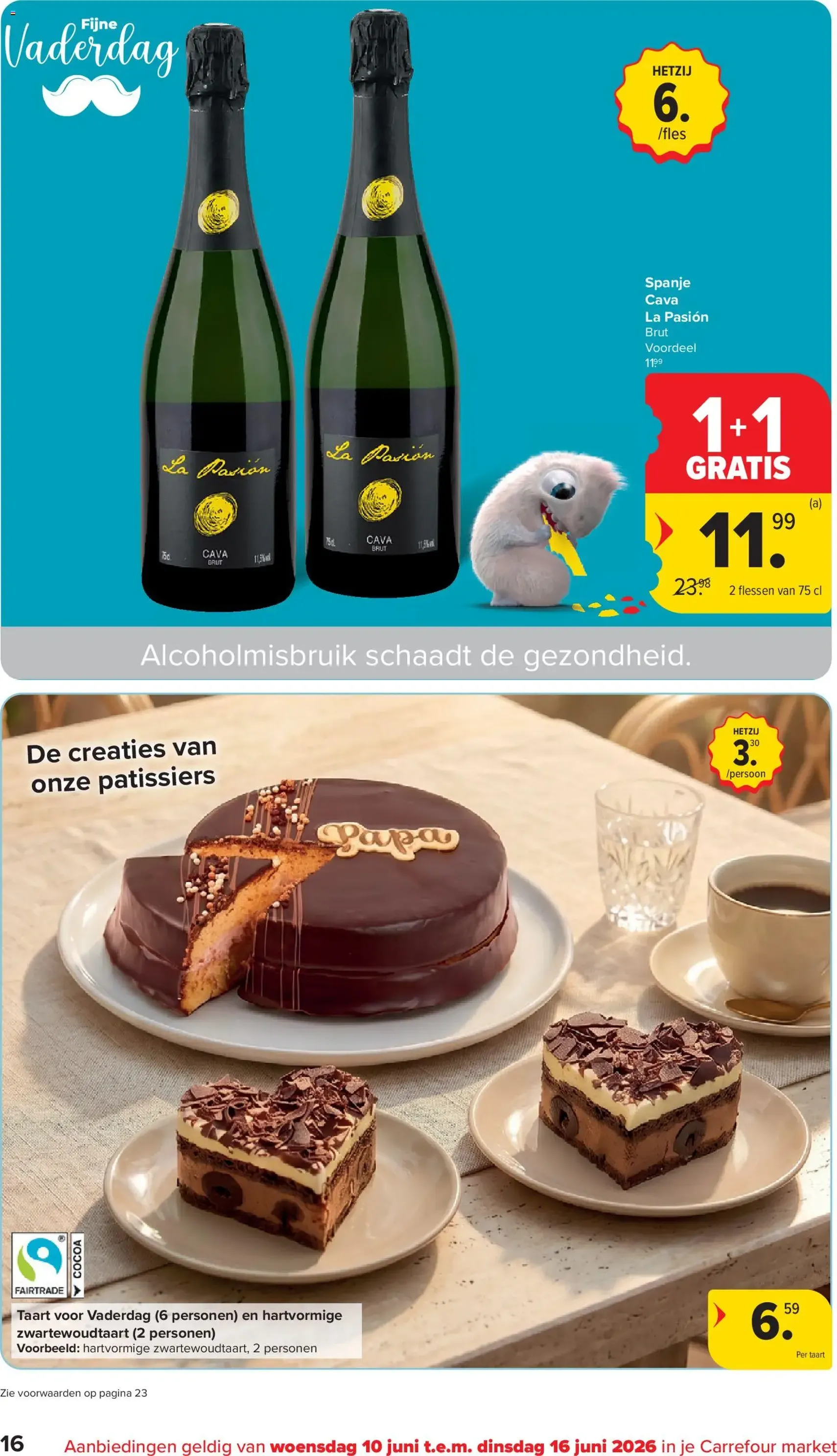 Carrefour market folder week 24 - geldige folder vanaf 10/06/2026 pagina 16 van 24
