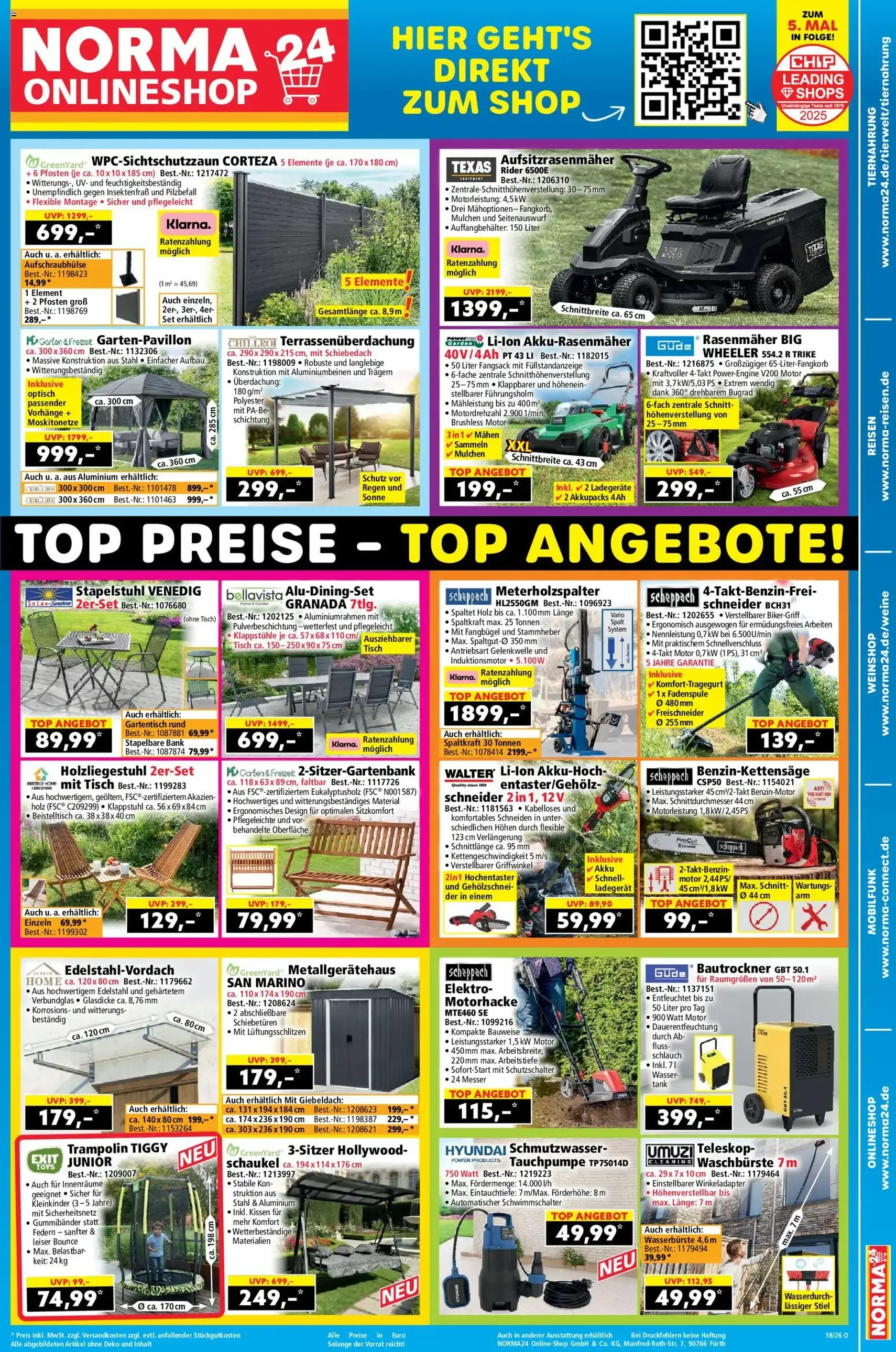 Norma Prospekt - Gültiger Prospekt ab 27.04.2026, Seite 18 von insgesamt 19