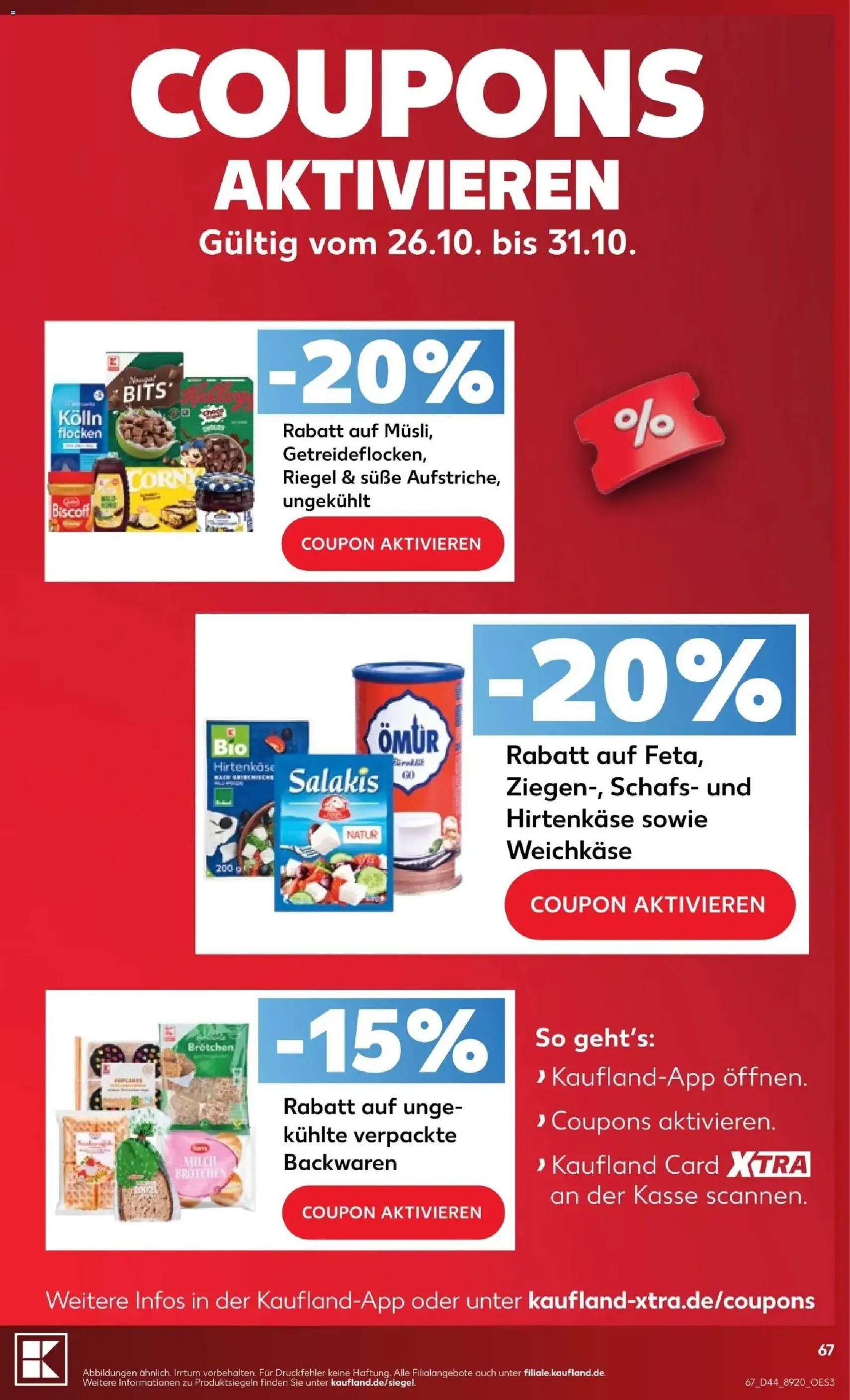 Kaufland Prospekt - Gültiger Prospekt ab 26.10.2026, Seite 67 von insgesamt 76
