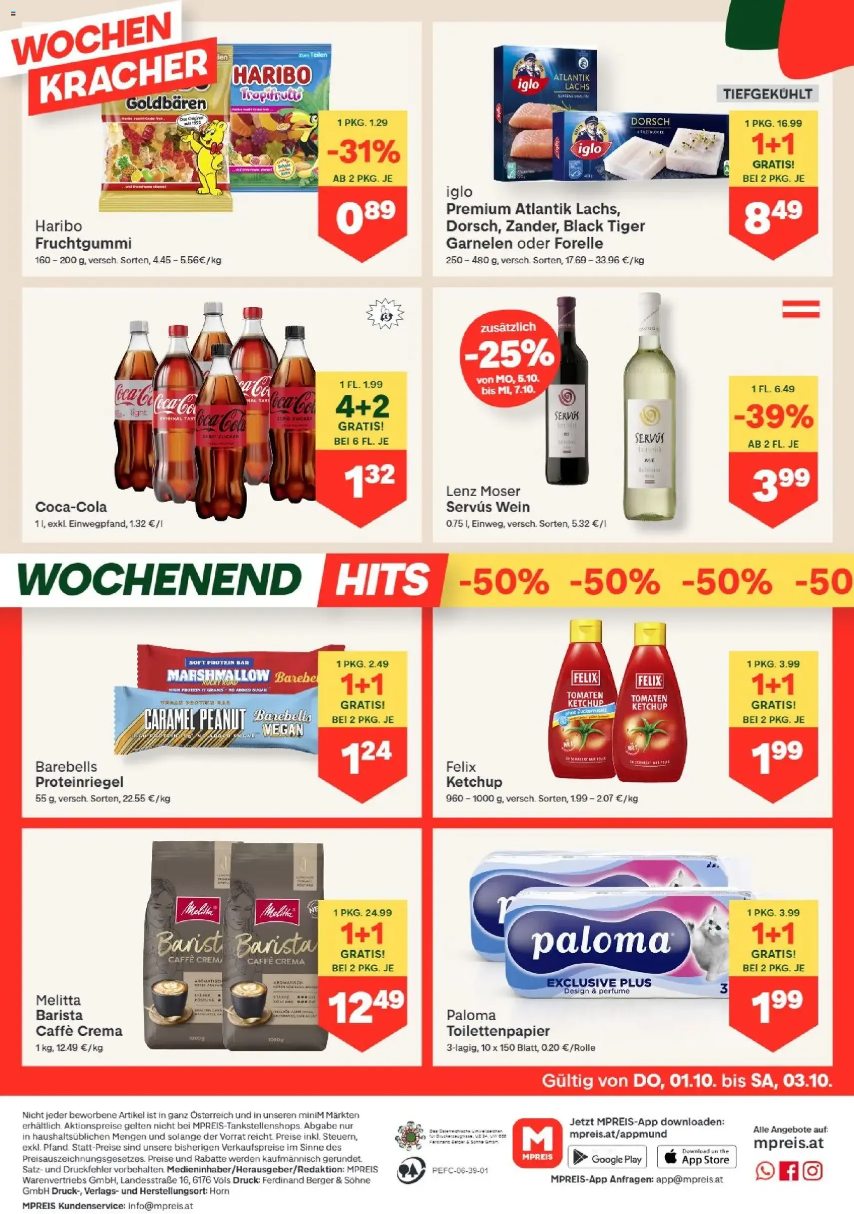 MPREIS Flugblatt - Gültiger Prospekt ab 01.09.2026, Seite 12 von insgesamt 16