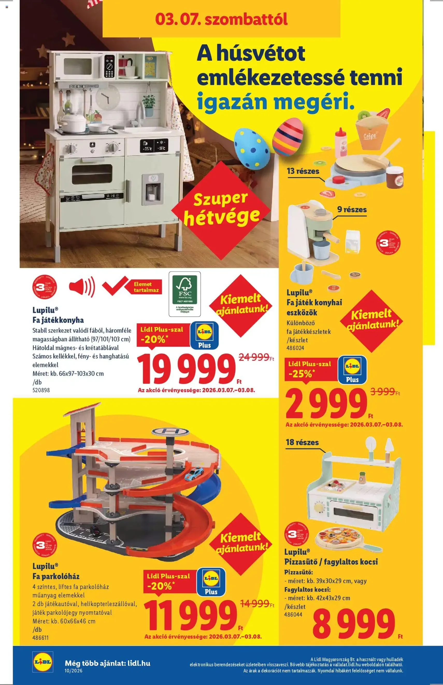 Lidl akciós újság - 2026.03.05. érvényes szórólap 40 oldal 64 oldalból