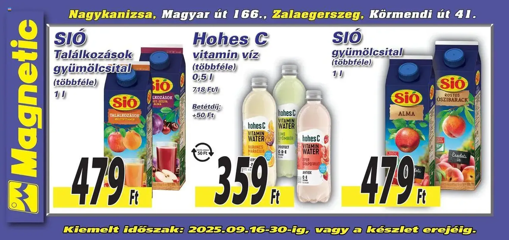 Magnetic - Óriásplakátok - 2025.09.16. érvényes szórólap 6 oldal 6 oldalból