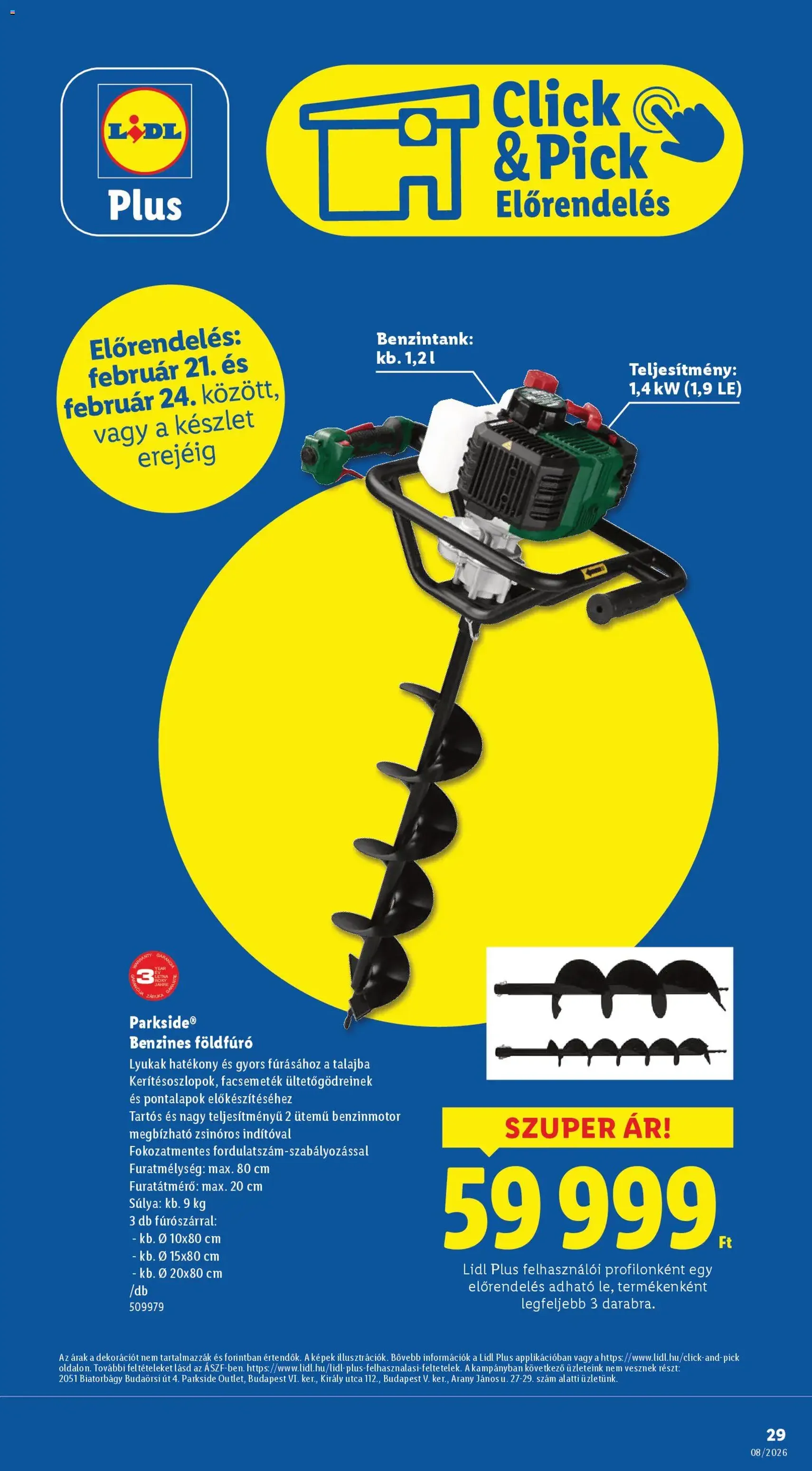 Lidl Akciós újság - 2026.02.19. érvényes szórólap 29 oldal 58 oldalból