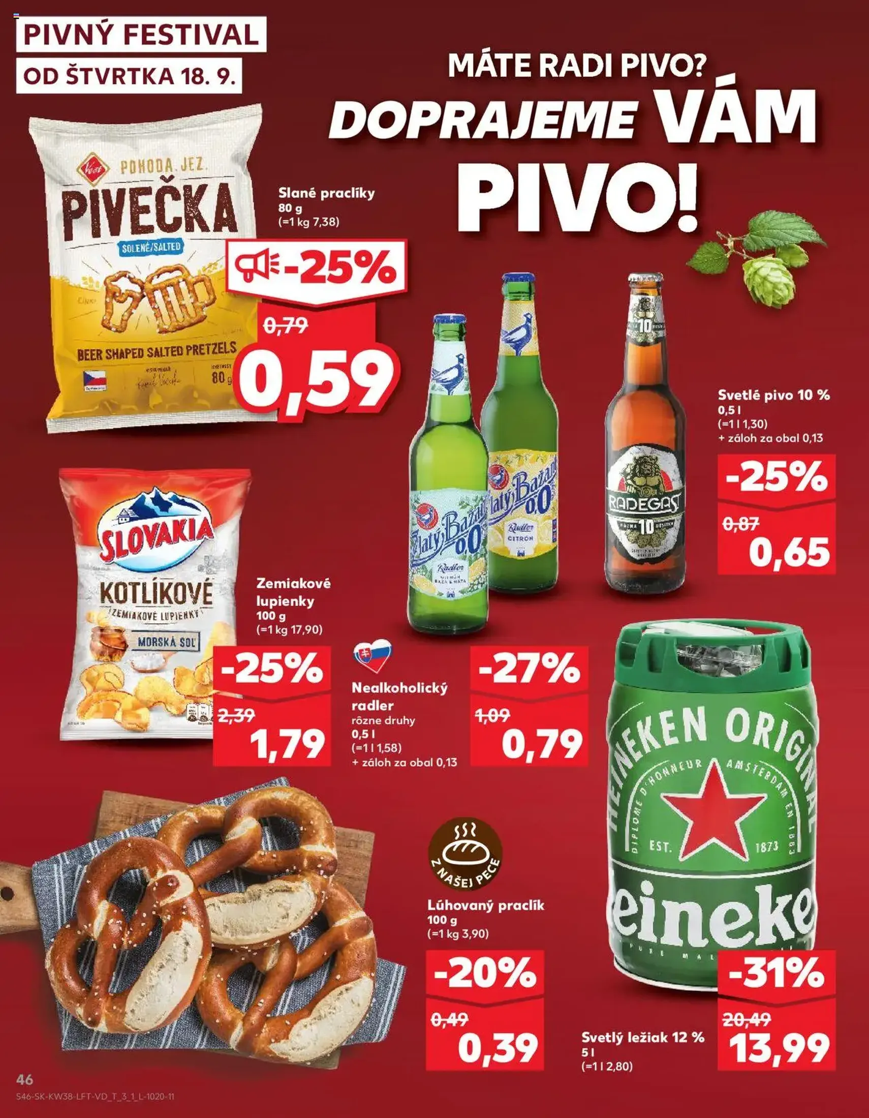 Kaufland Bratislava-Avion - platný leták od 18.09.2025 strana 46 z 76