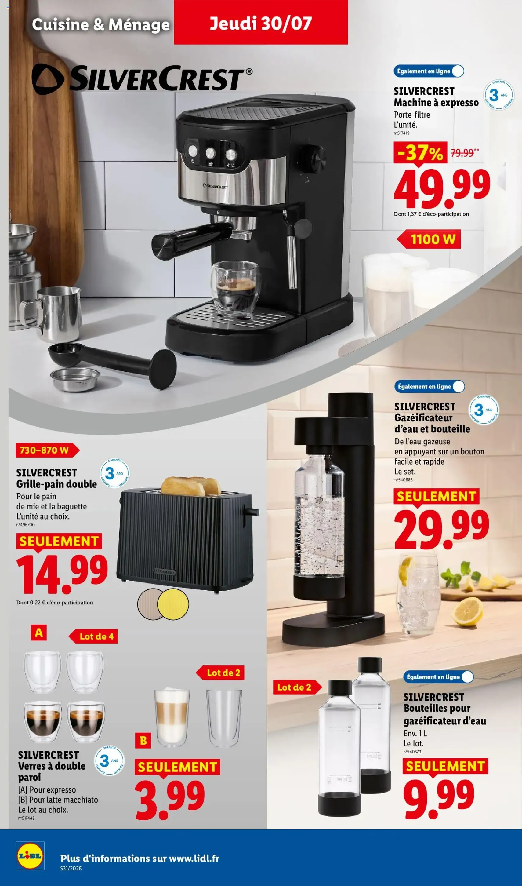 LIDL catalogue - brochure valable à partir du 30/07/2026, page 34 sur 59