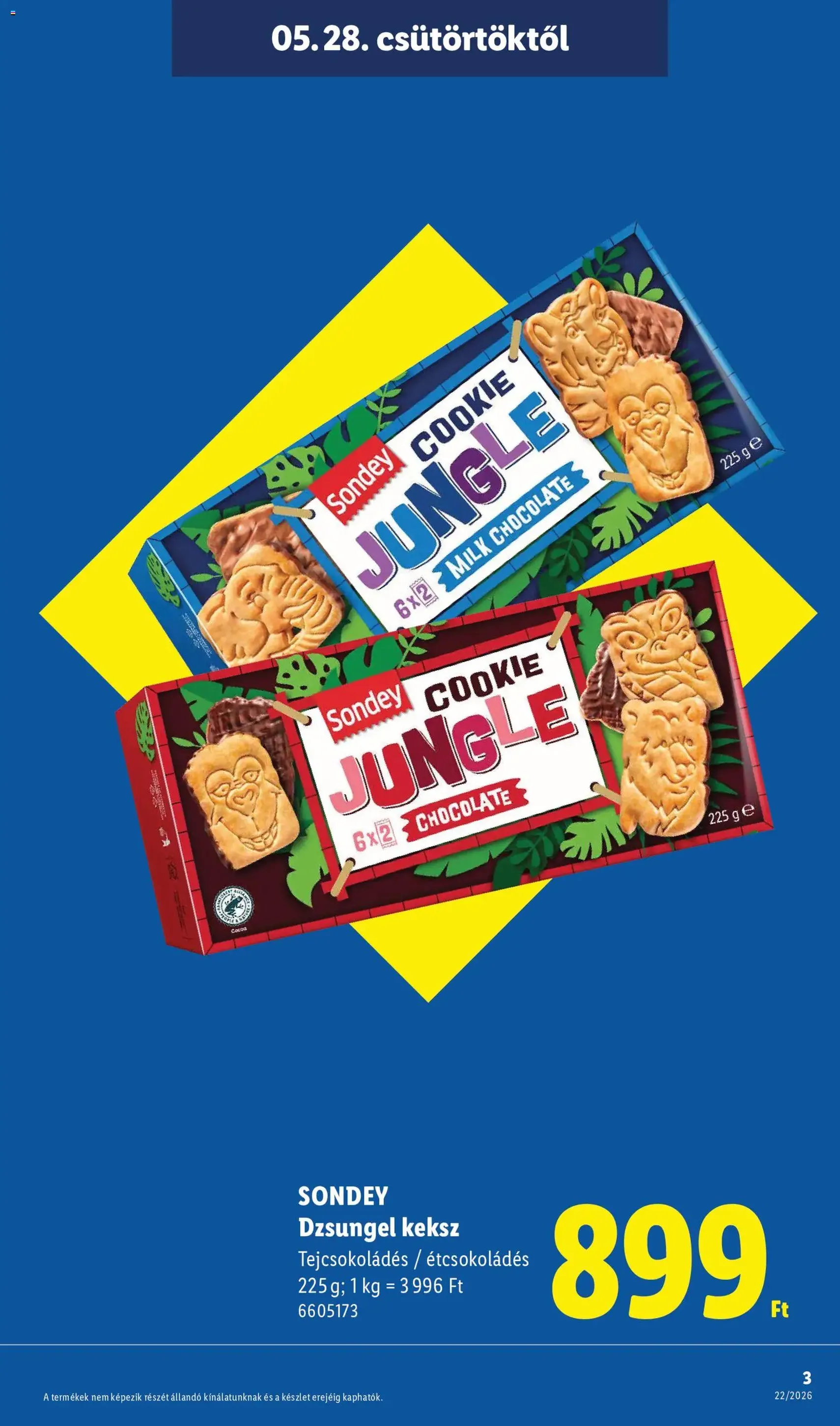 Lidl akciós újság - 2026.05.28. érvényes szórólap 3 oldal 74 oldalból