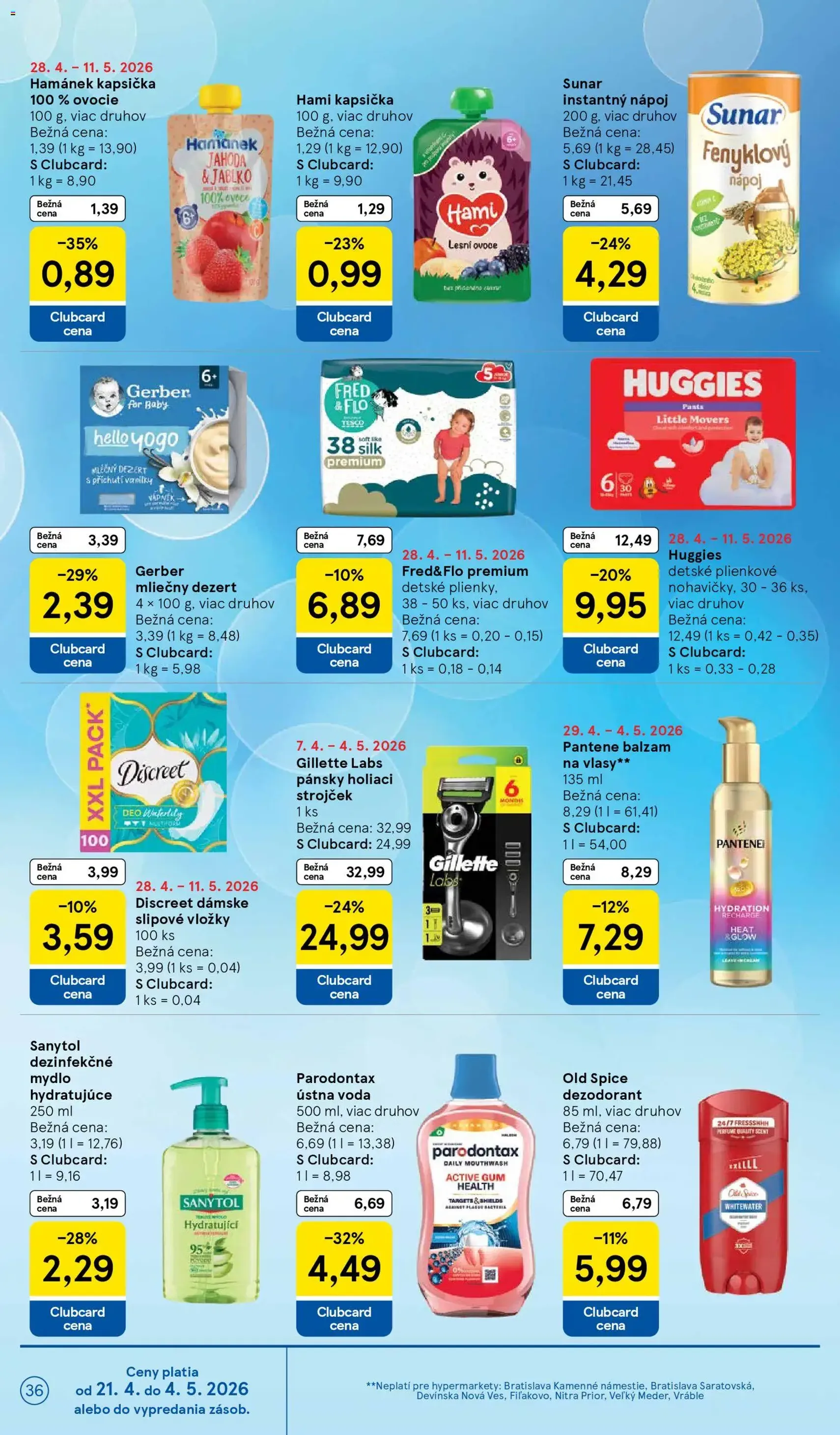 Tesco Hypermarket - leták - platný leták od 29.04.2026 strana 36 z 44