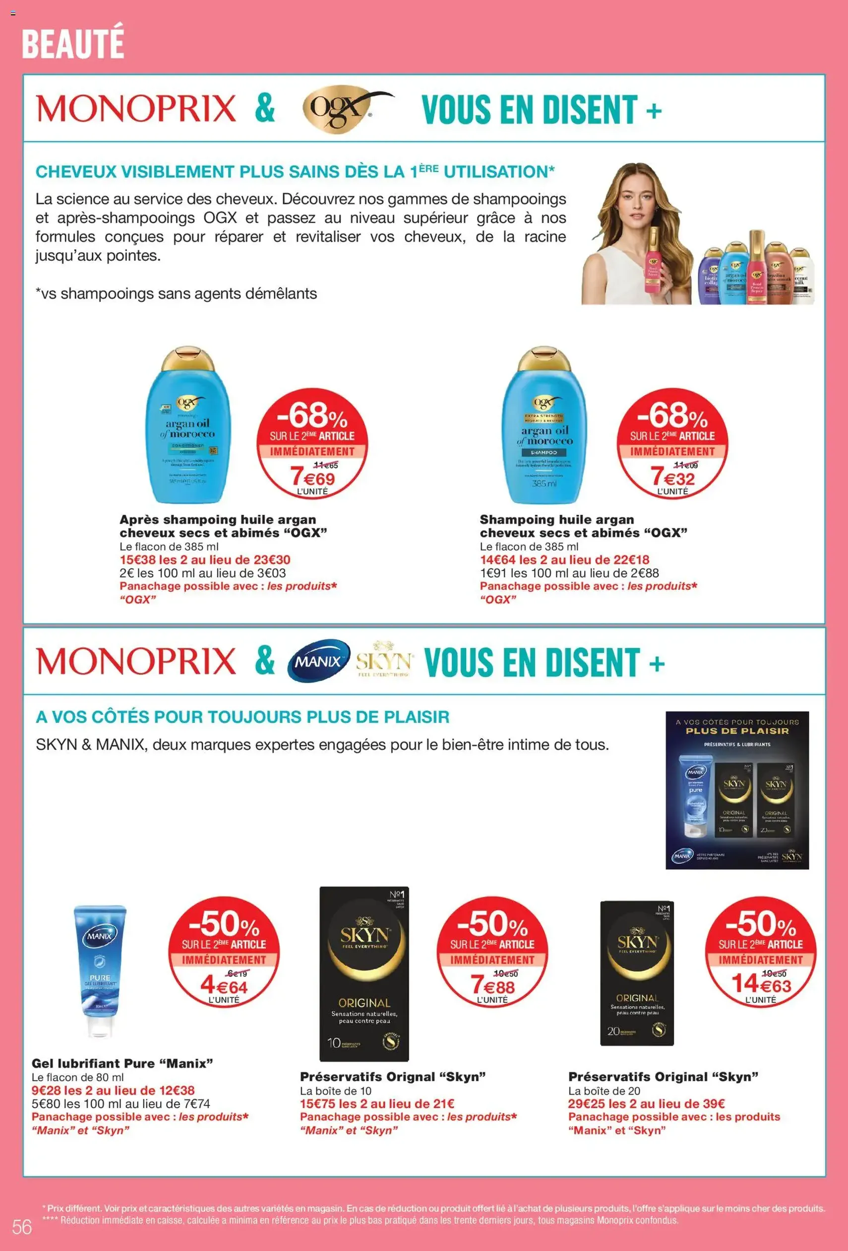 Monoprix catalogue - brochure valable à partir du 22/09/2026, page 56 sur 64