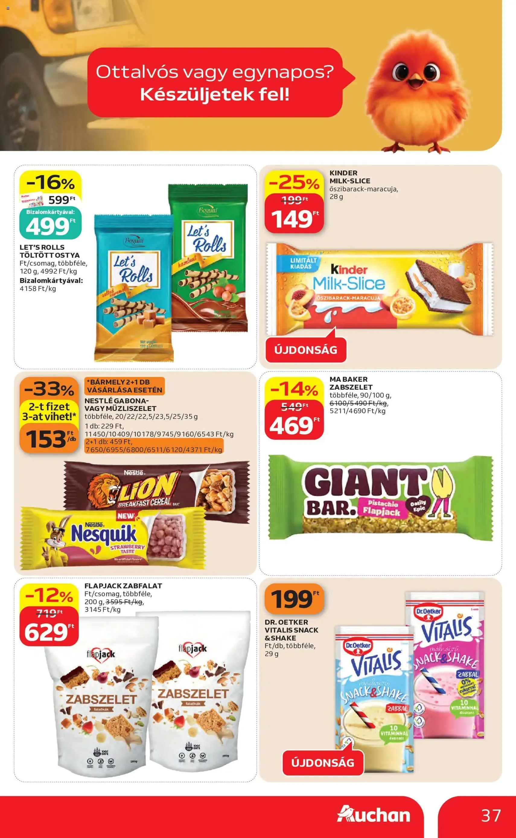 Auchan akciós újság - 2026.05.14. érvényes szórólap 37 oldal 58 oldalból