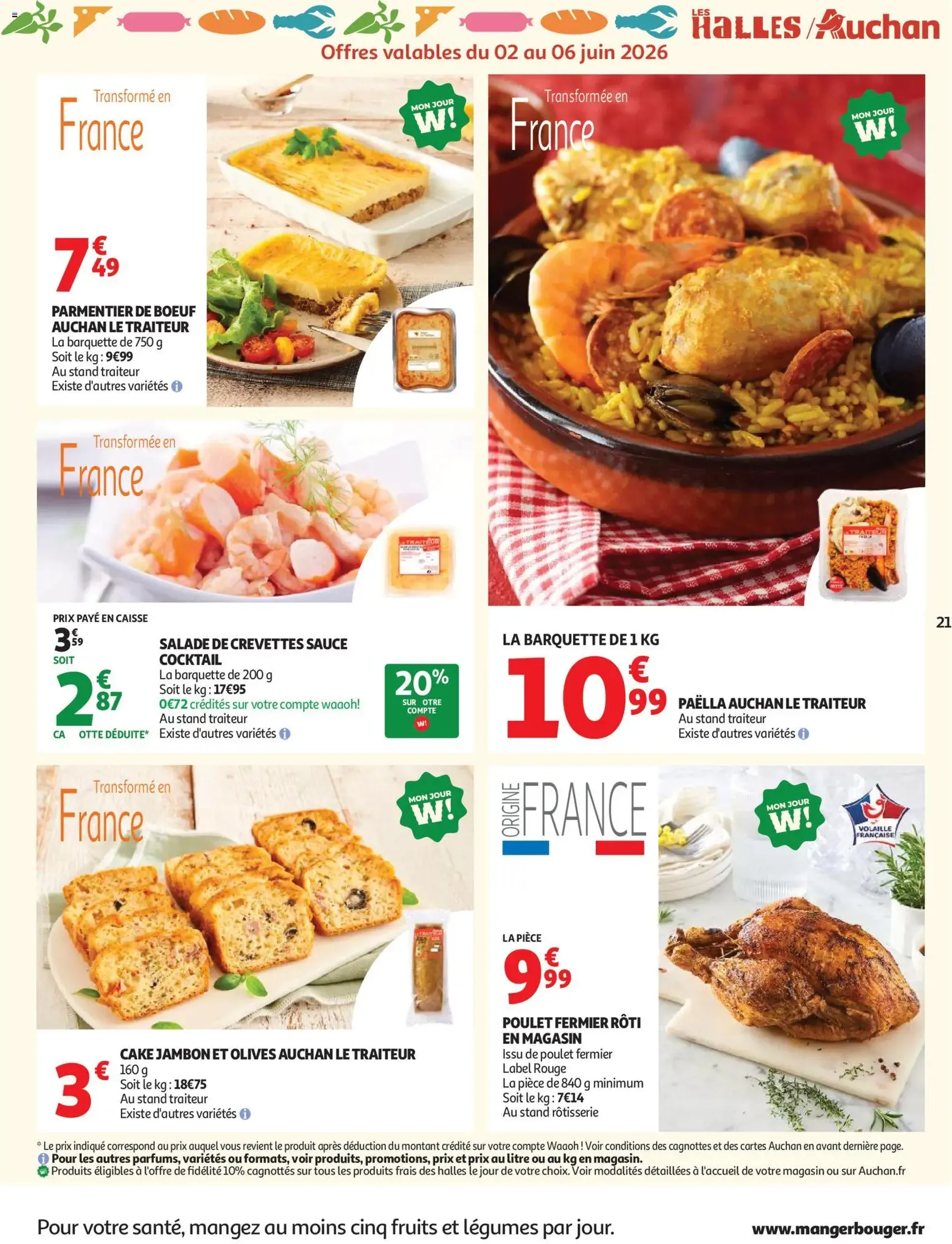 Auchan prospectus - brochure valable à partir du 02/06/2026, page 21 sur 60