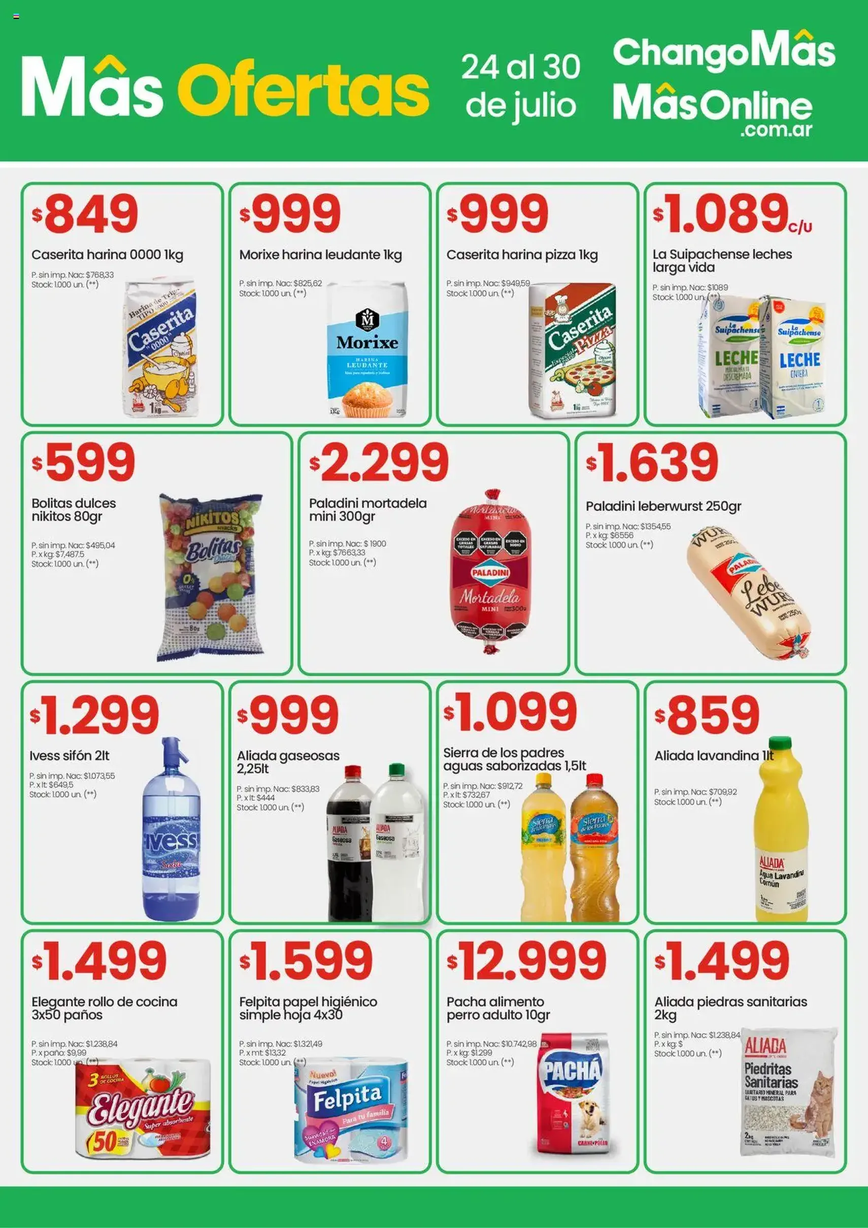 Changomas ofertas - folleto válido desde 24/07/2025 página 5 de 14
