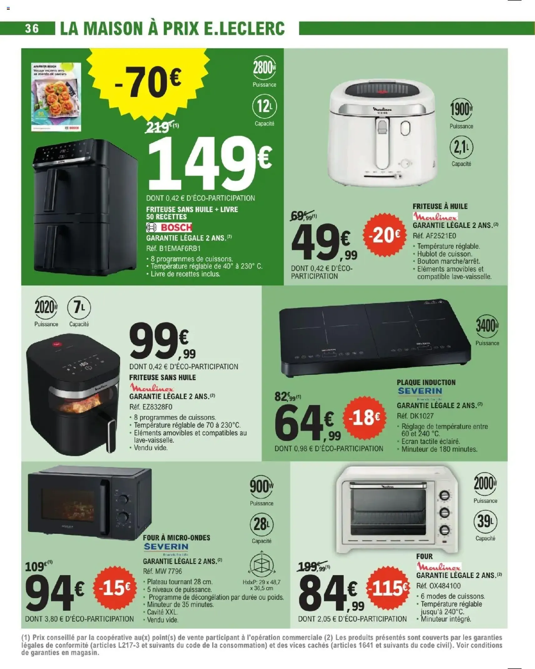 E.Leclerc catalogue - brochure valable à partir du 29/09/2026, page 36 sur 56