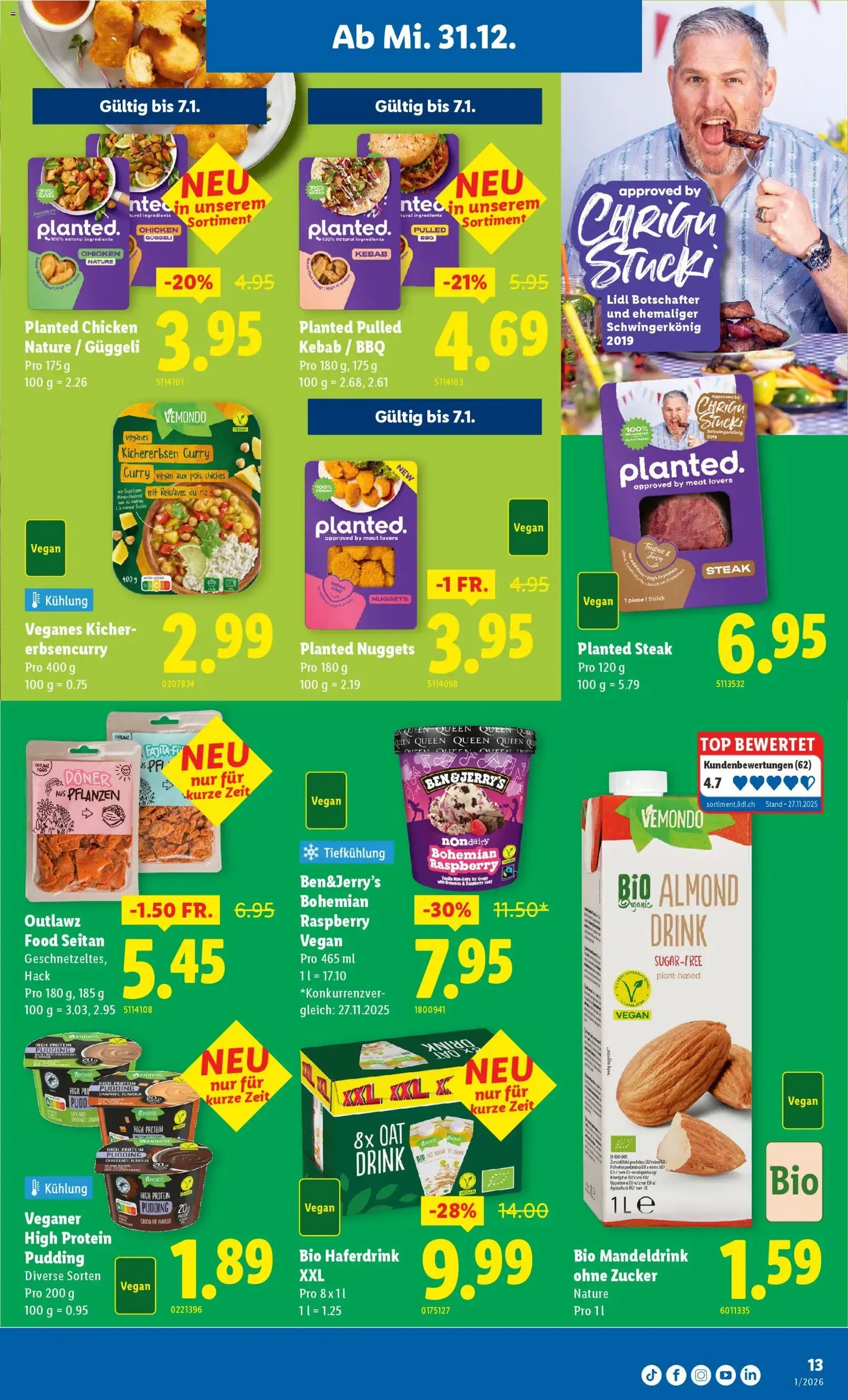 Lidl Aktionen - Gültiger Prospekt ab 31.12.2025, Seite 13 von insgesamt 32