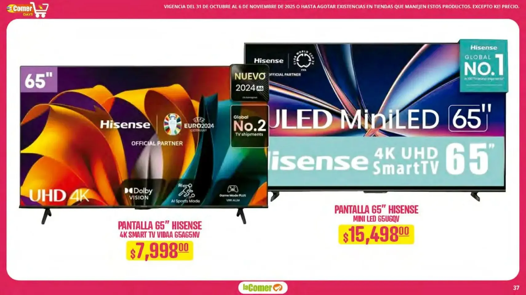 La Comer folleto - folleto válido desde 31/10/2025 página 37 de 46 La Comer folleto - folleto válido desde 31/10/2025 página 37 de 46