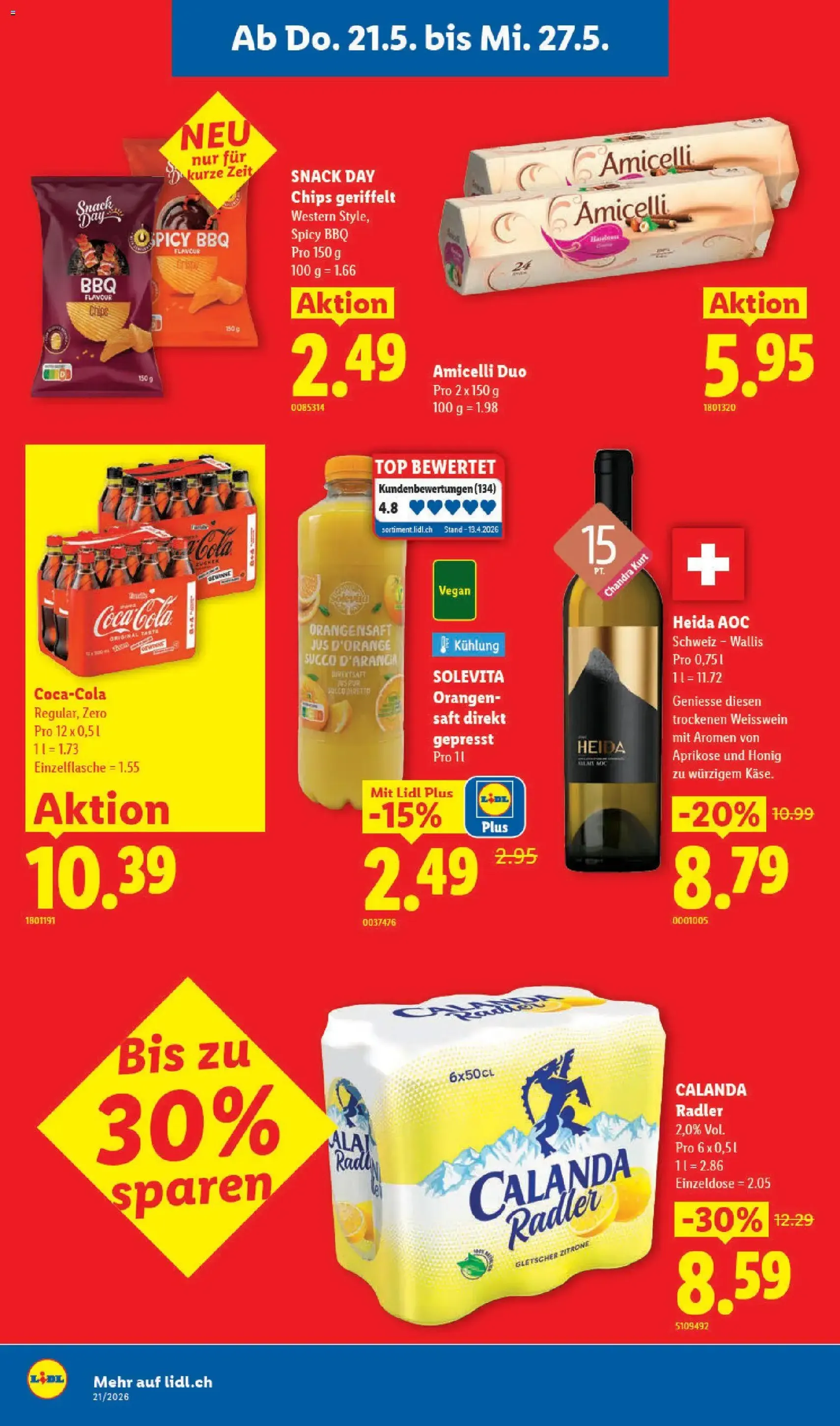 Lidl aktionen - Gültiger Prospekt ab 21.05.2026, Seite 10 von insgesamt 32