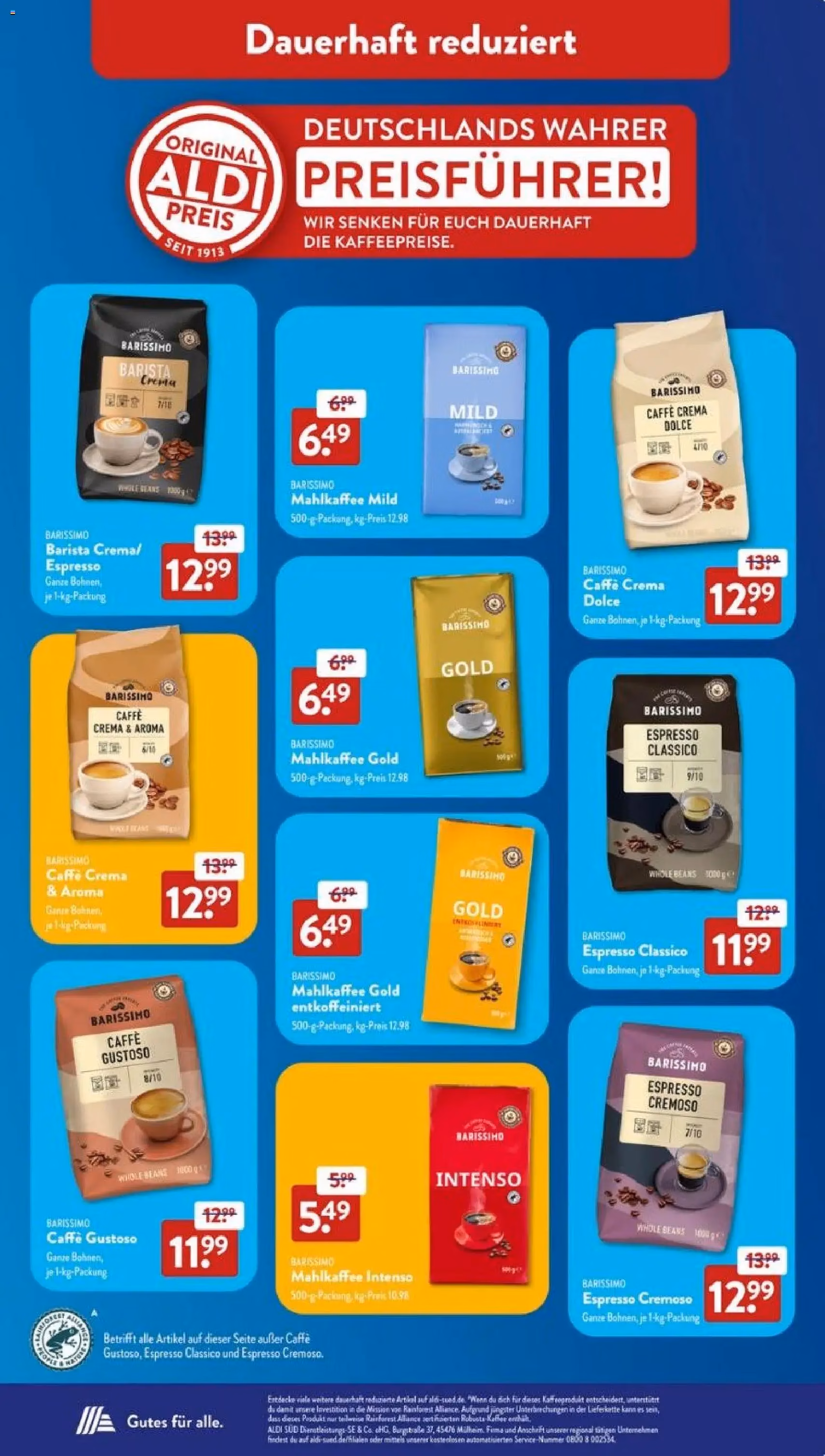 Aldi Süd Prospekt - Gültiger Prospekt ab 27.10.2025, Seite 3 von insgesamt 47 Aldi Süd Prospekt - Gültiger Prospekt ab 27.10.2025, Seite 3 von insgesamt 47