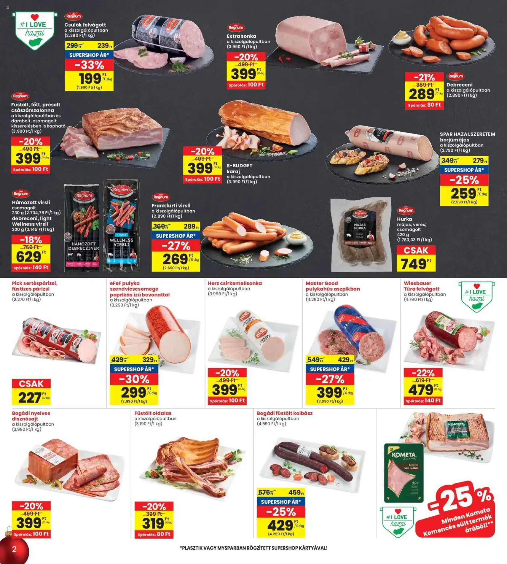 Interspar Akciós újság - 2025.12.04. érvényes szórólap 2 oldal 20 oldalból