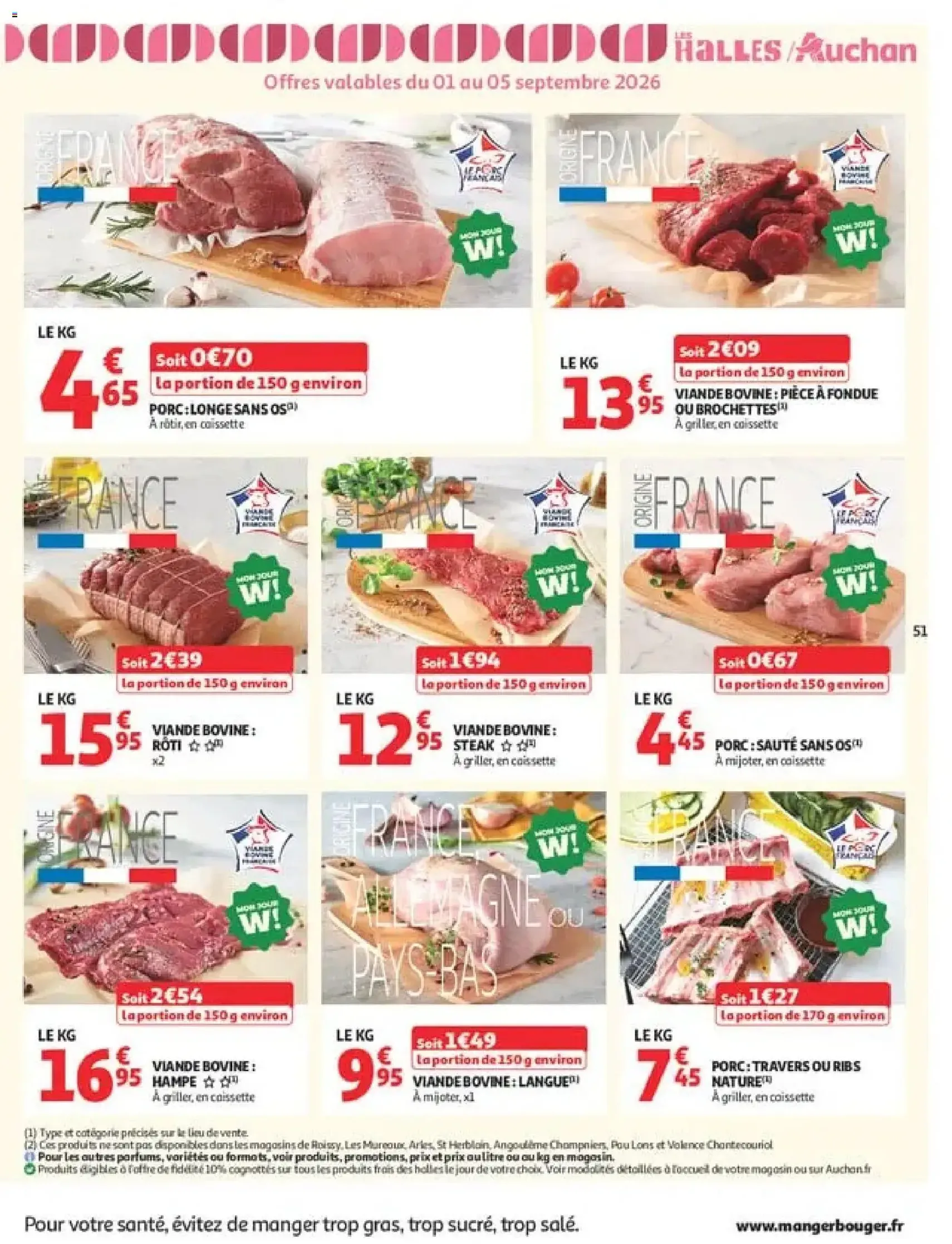 Auchan catalogue - brochure valable à partir du 01/09/2026, page 53 sur 72