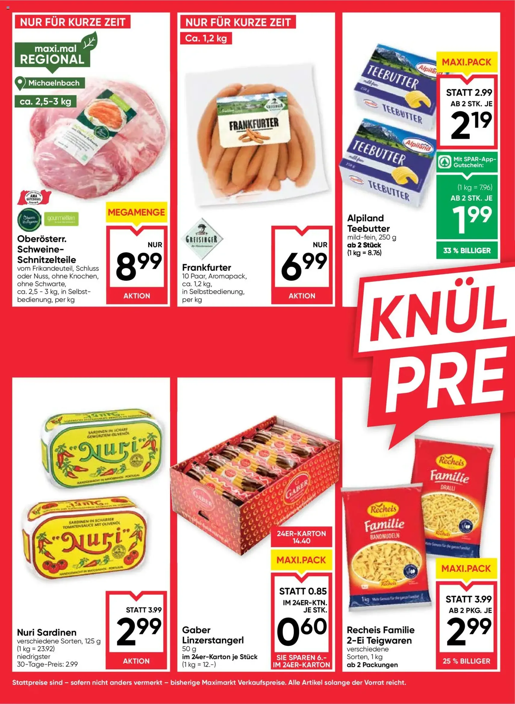 Maximarkt Flugblatt - Gültiger Prospekt ab 23.10.2025, Seite 4 von insgesamt 24 Maximarkt Flugblatt - Gültiger Prospekt ab 23.10.2025, Seite 4 von insgesamt 24
