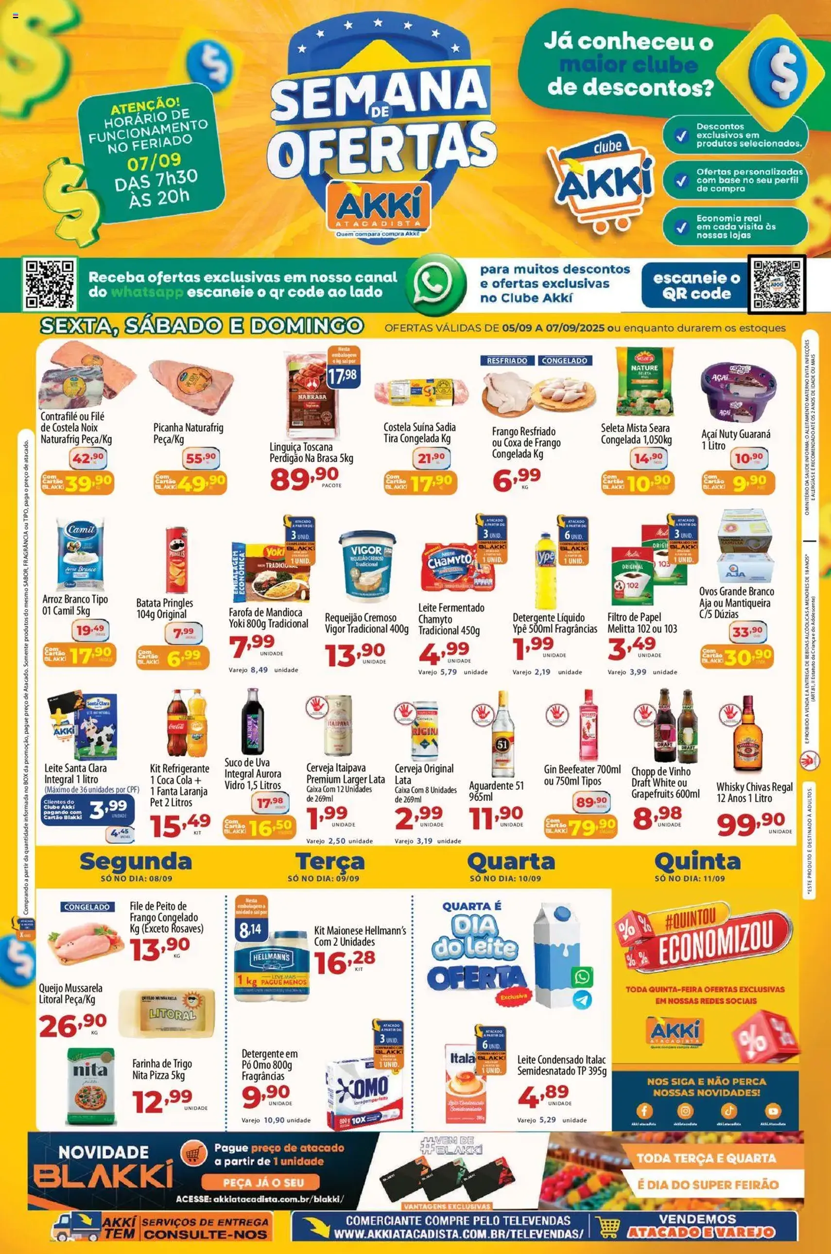 Akki Atacadista - Ofertas da semana - folheto válido a partir de 05/09/2025 página 1 de 1