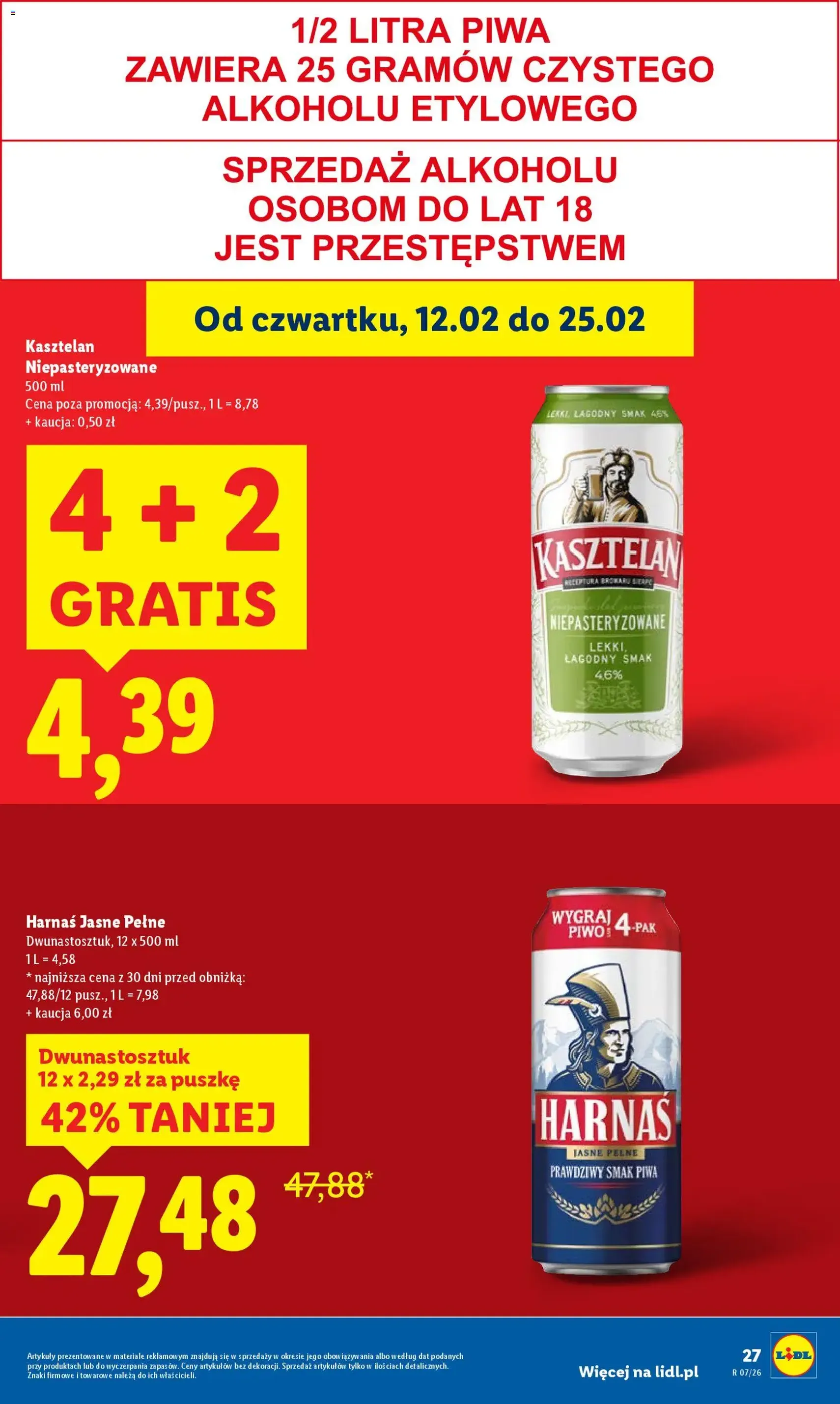 Lidl Gazetka - ważny gazetka od 12.02.2026 strona 27 z 63