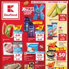 Kaufland leták - náhľad letáku platný od 02.07.2026