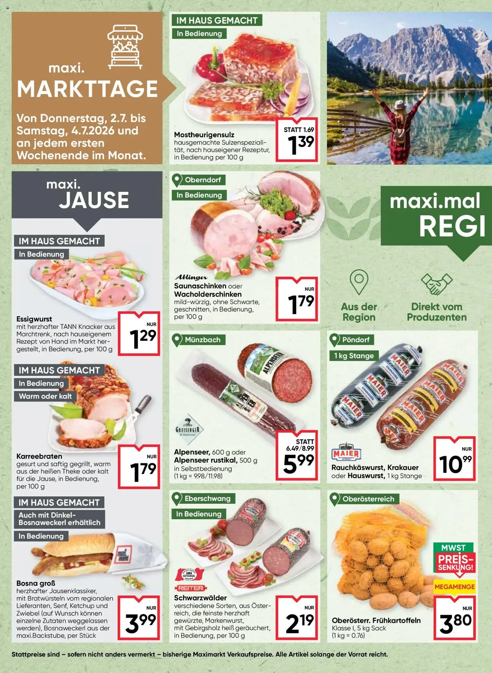 Maximarkt Flugblatt - Gültiger Prospekt ab 01.07.2026, Seite 6 von insgesamt 24