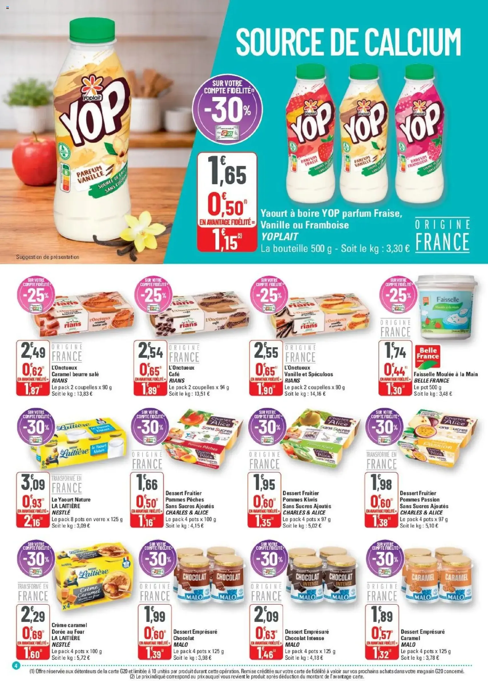 G20 Supermarchés catalogue - brochure valable à partir du 06/05/2026, page 4 sur 20