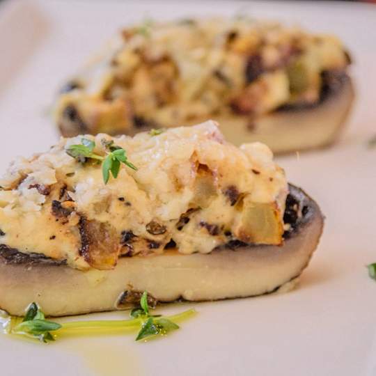 Anteprima ricetta Funghi portobello ripieni