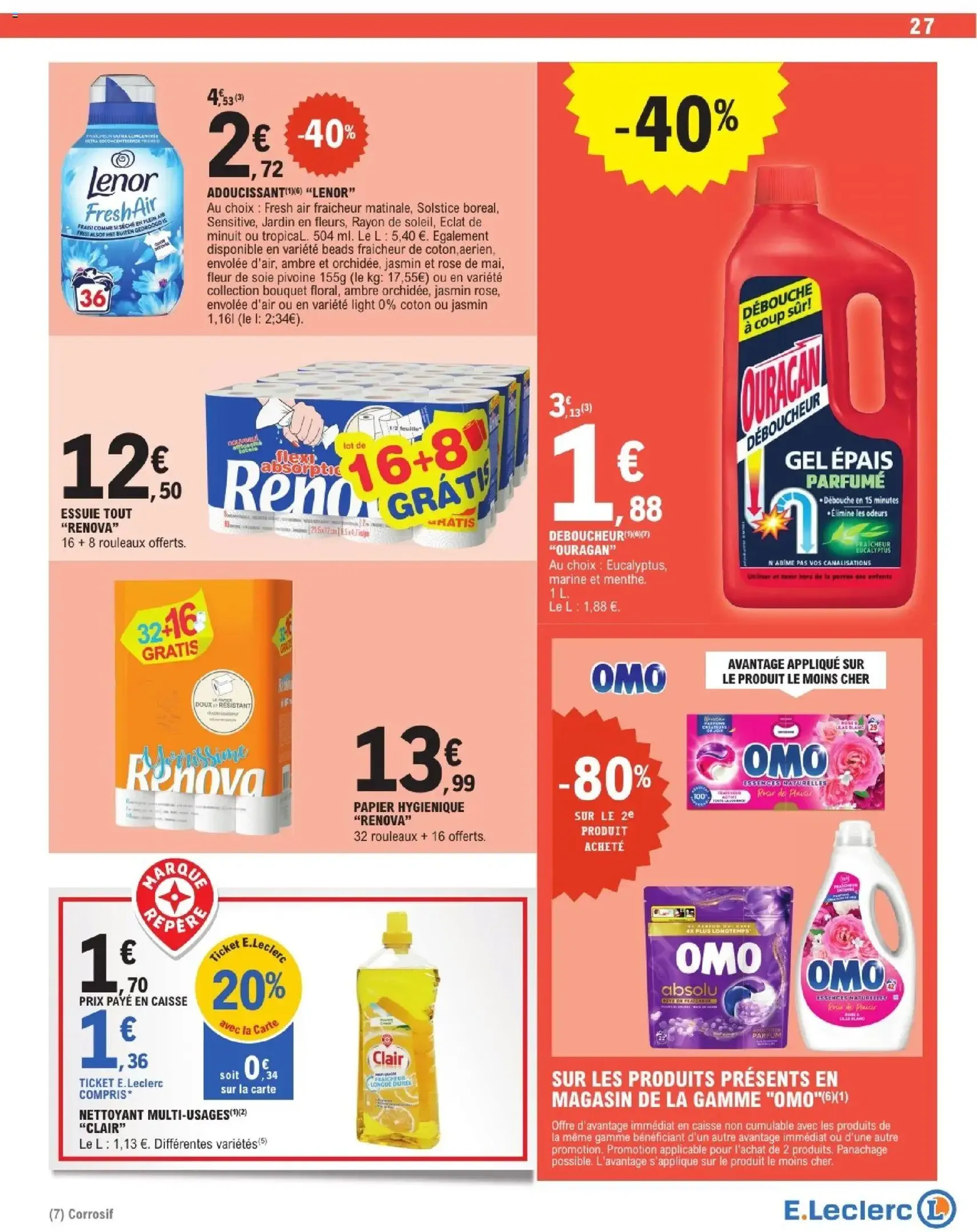 E.Leclerc catalogue semaine 9 - brochure valable à partir du 24/02/2026, page 27 sur 56