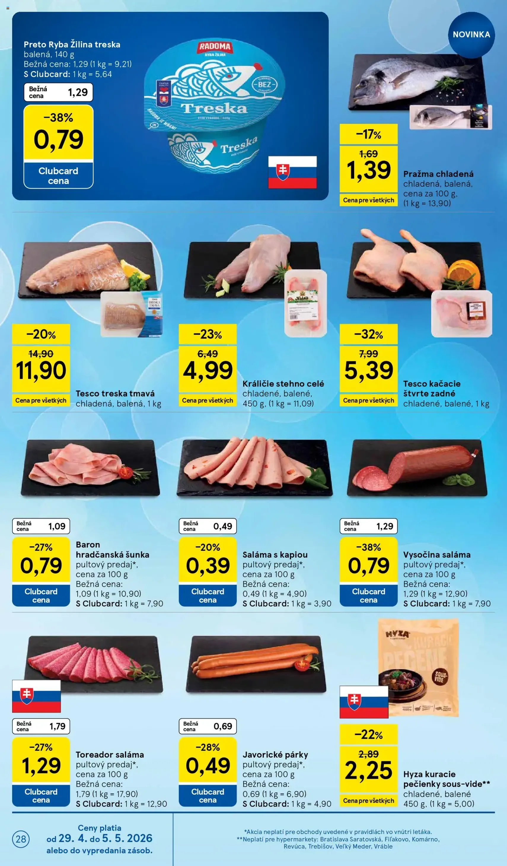 Tesco Hypermarket - leták - platný leták od 29.04.2026 strana 28 z 44
