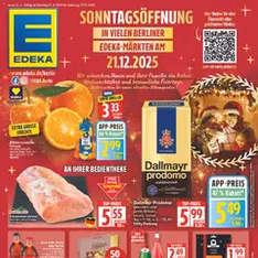 Edeka Prospekt - Prospekt Vorschau gültig ab 21.12.2025