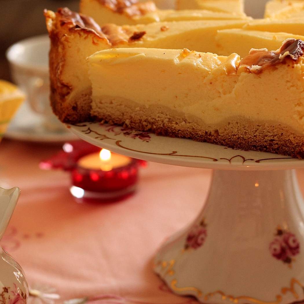 Citromkrémes sajttorta No Bake