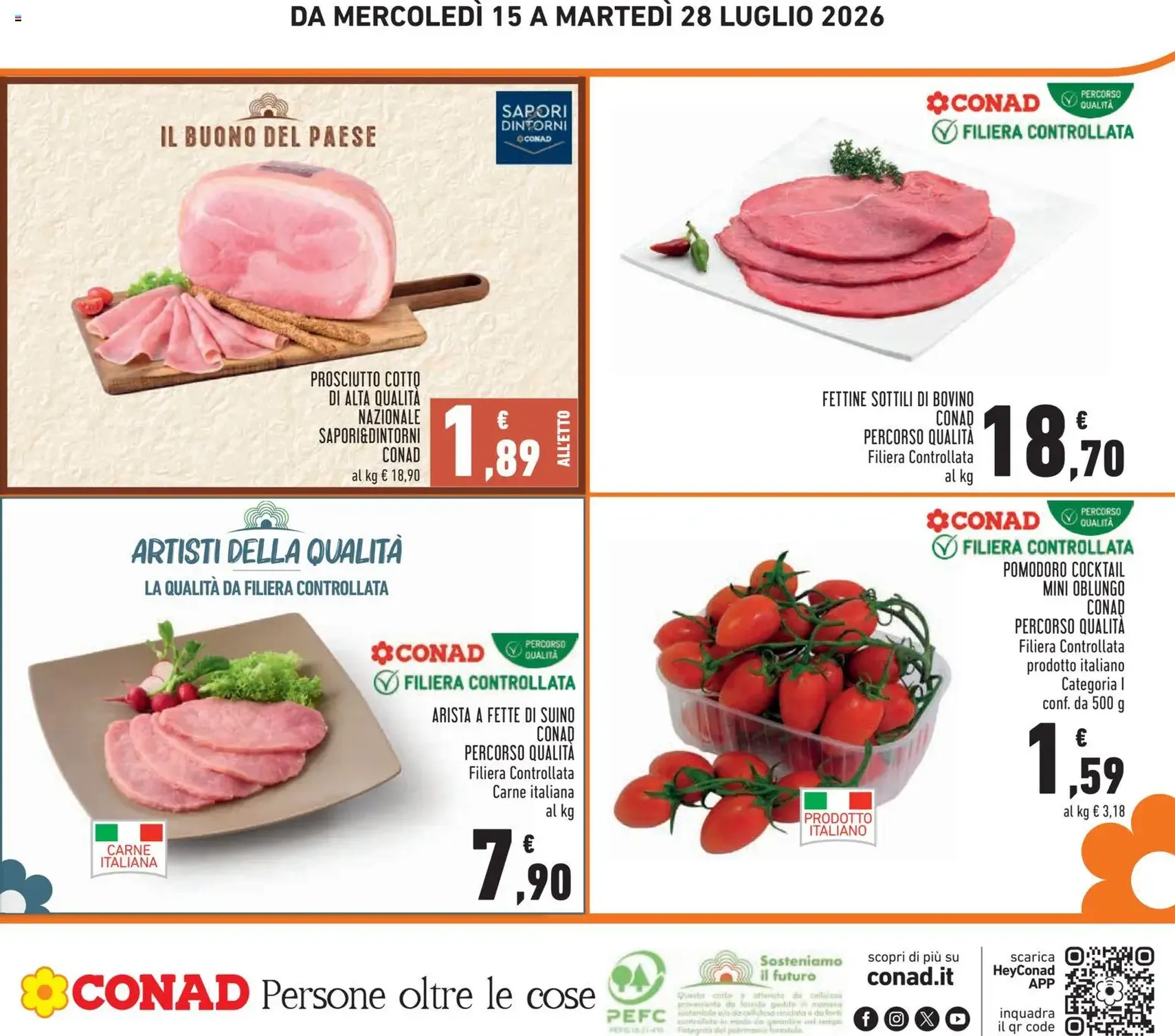 Conad volantino - volantino valido dal 15/07/2026 pagina 28 di 28