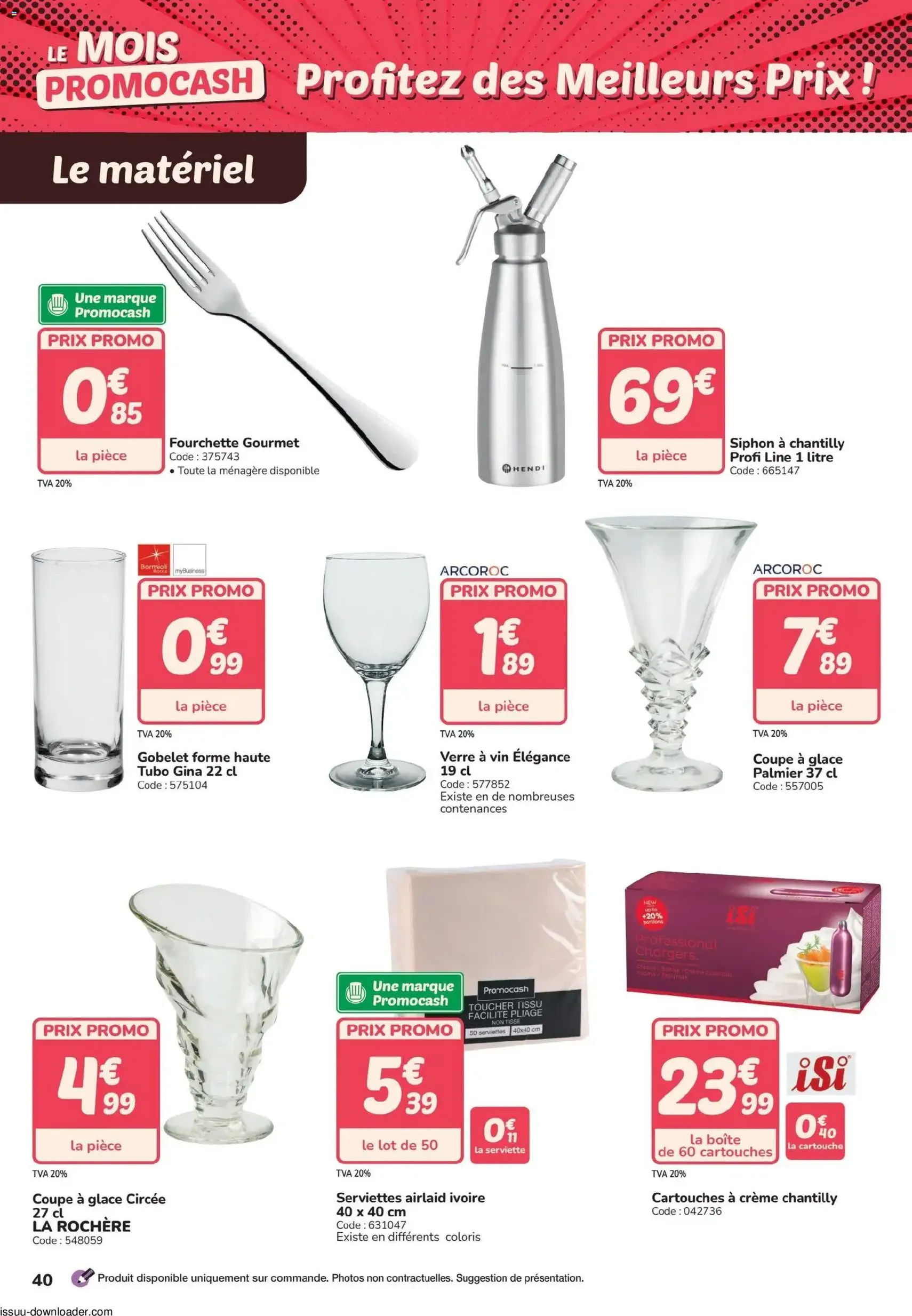 Promocash catalogue - brochure valable à partir du 28/05/2026, page 40 sur 44