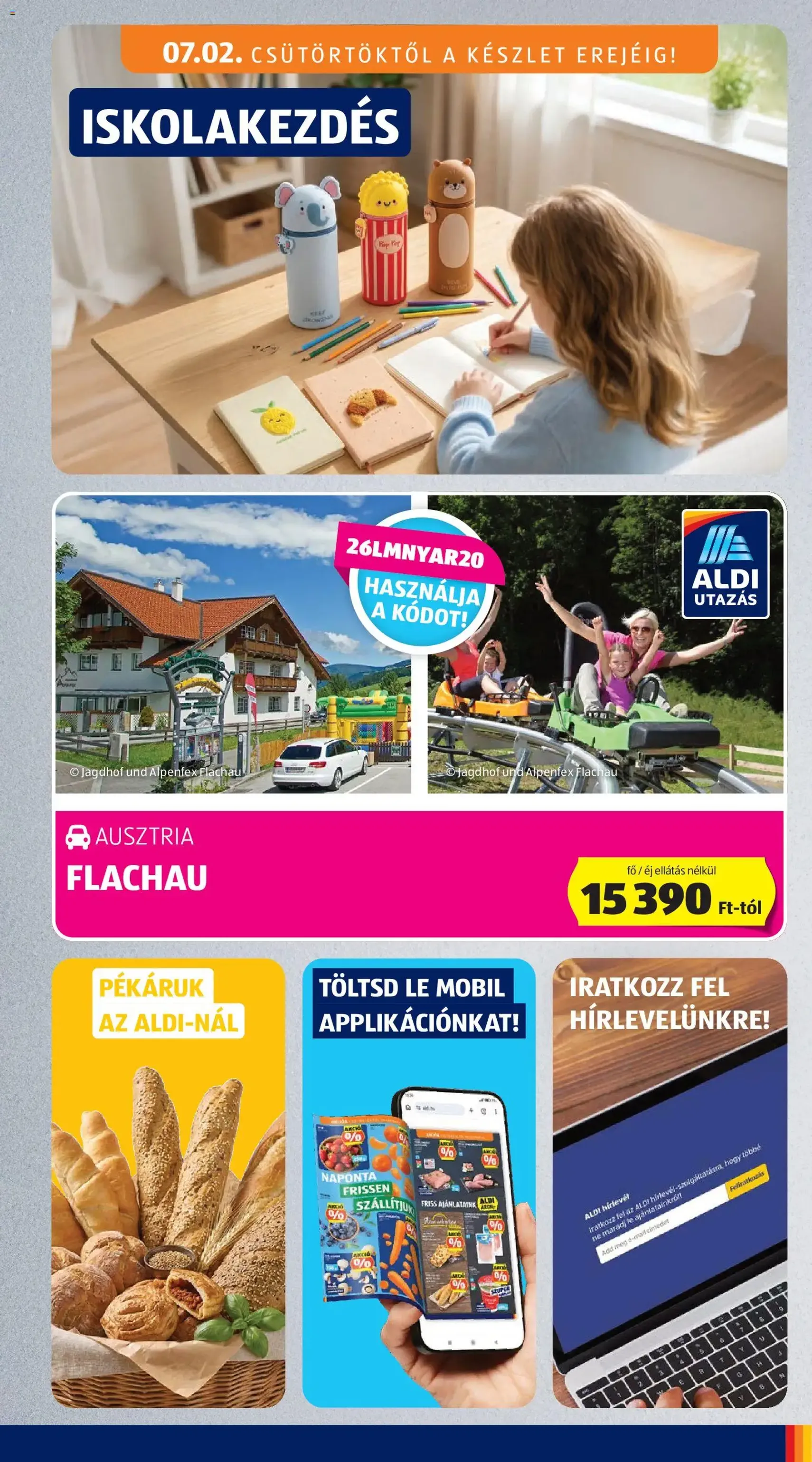Aldi akciós újság - 2026.07.02. érvényes szórólap 7 oldal 61 oldalból