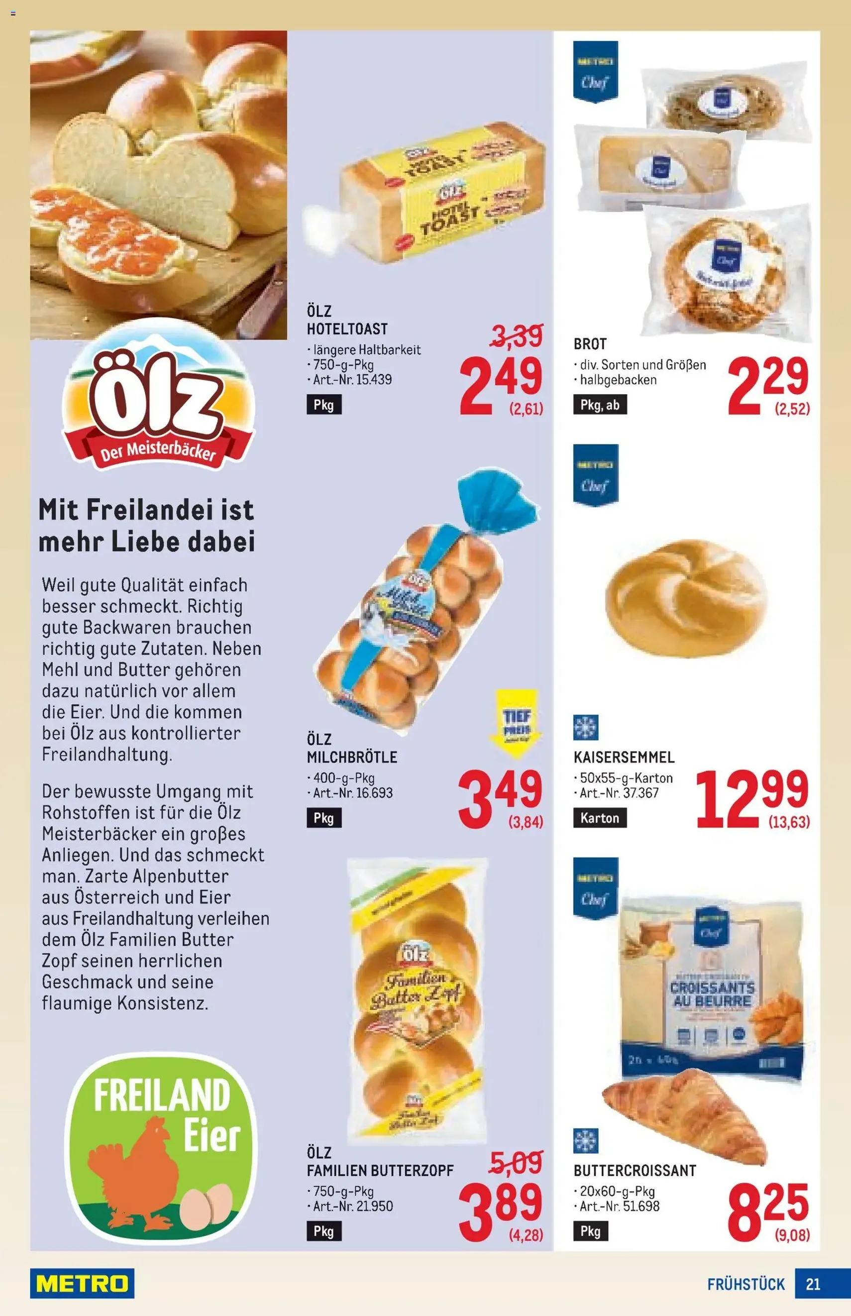 Metro angebote Profi - Gültiger Prospekt ab 15.10.2026, Seite 21 von insgesamt 64