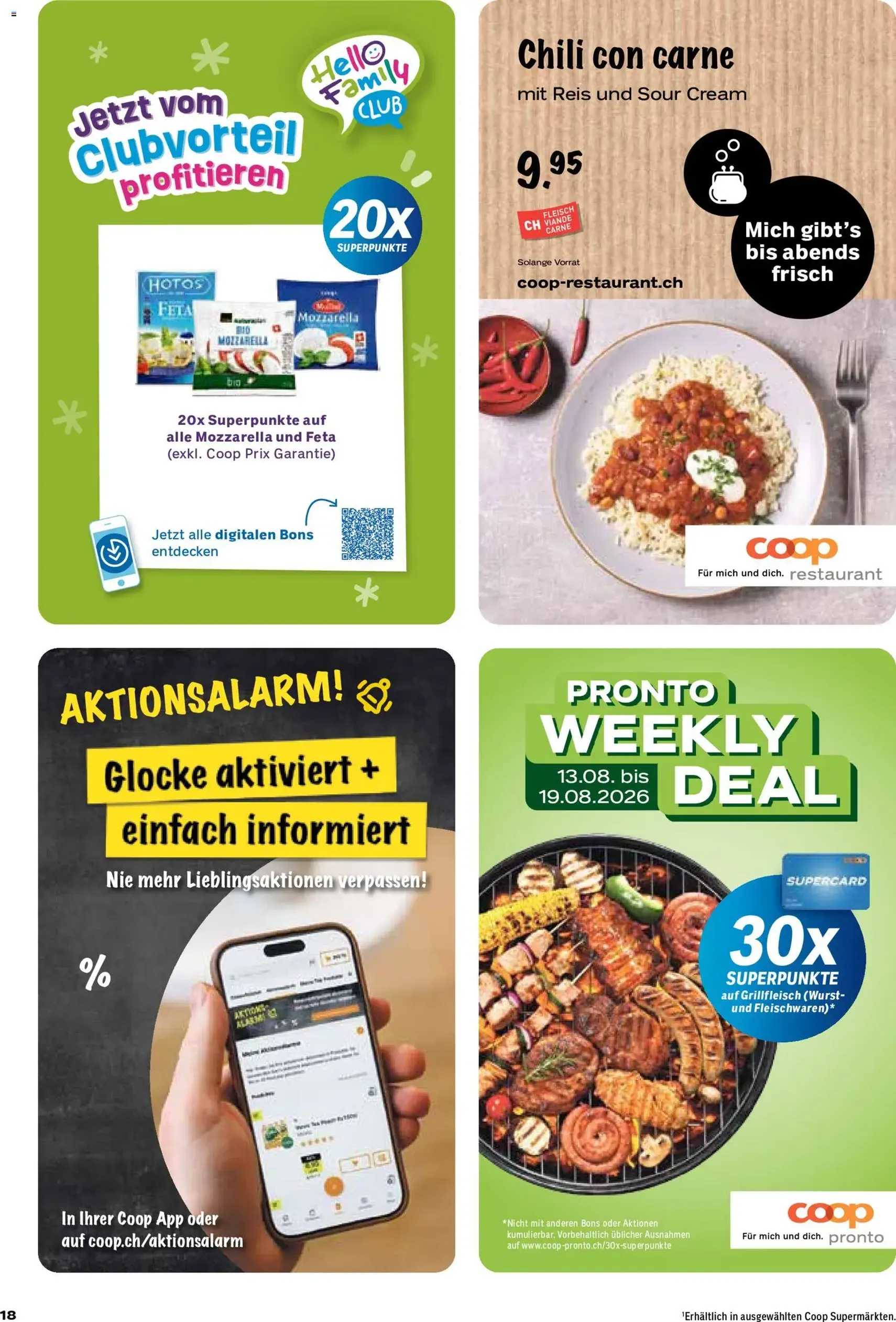 Coop aktionen - Gültiger Prospekt ab 13.08.2026, Seite 18 von insgesamt 28