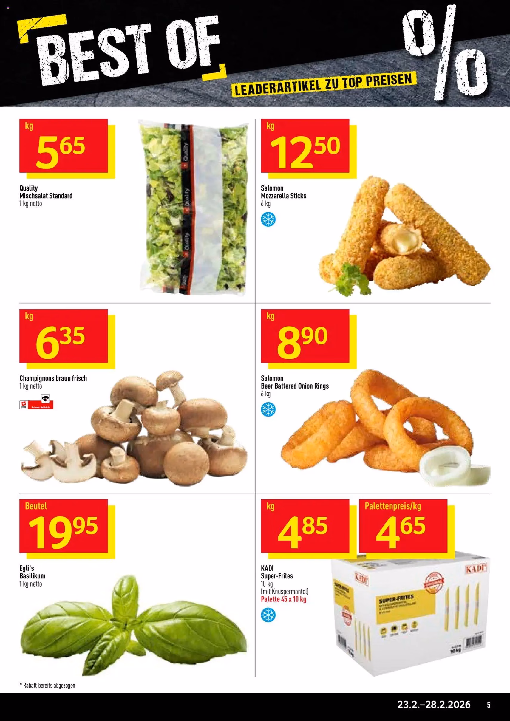 Prodega Aktionen - Gültiger Prospekt ab 23.02.2026, Seite 5 von insgesamt 36