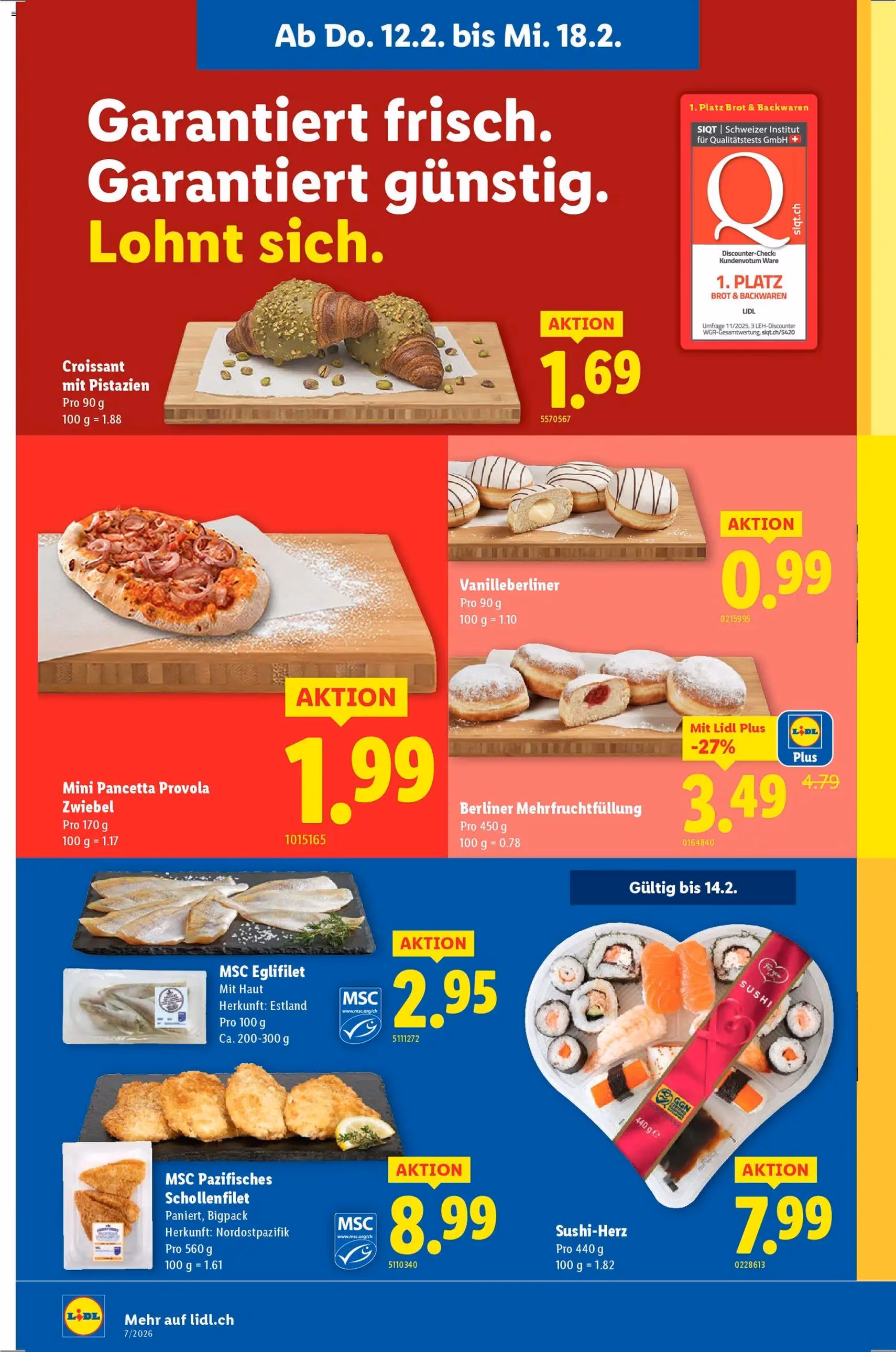 Lidl Aktionen - Gültiger Prospekt ab 12.02.2026, Seite 6 von insgesamt 34