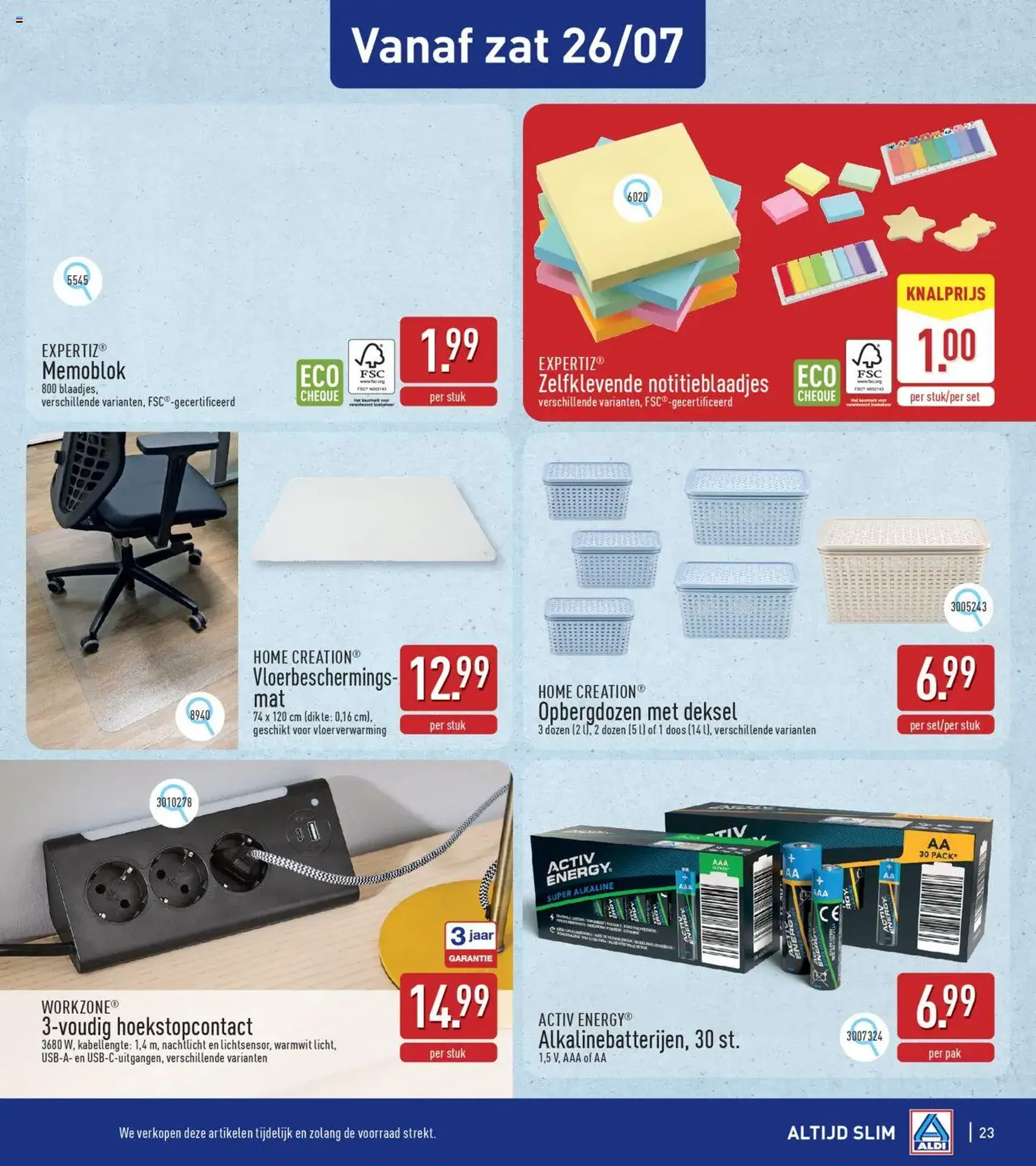 Aldi folder week 30 - geldige folder vanaf 22/07/2025 pagina 23 van 25 Aldi folder week 30 - geldige folder vanaf 22/07/2025 pagina 23 van 25