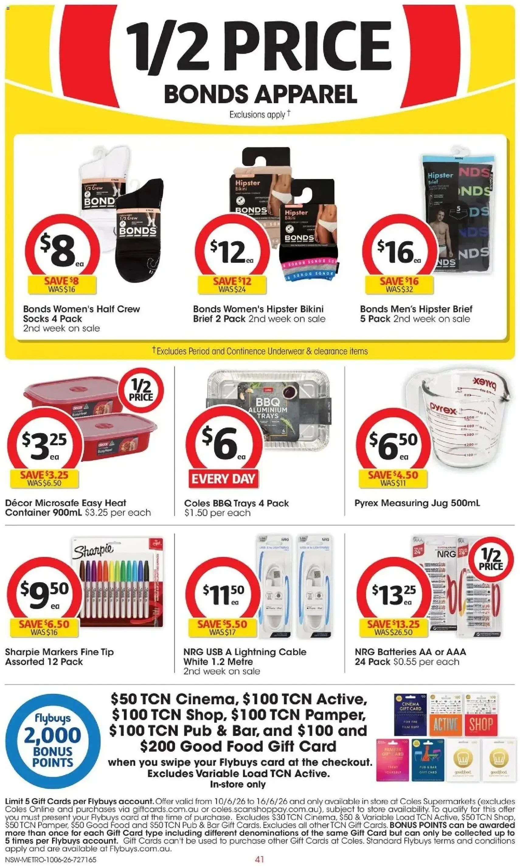 Coles catalogue - valid flyer from 10/06/2026, page 41 of 47