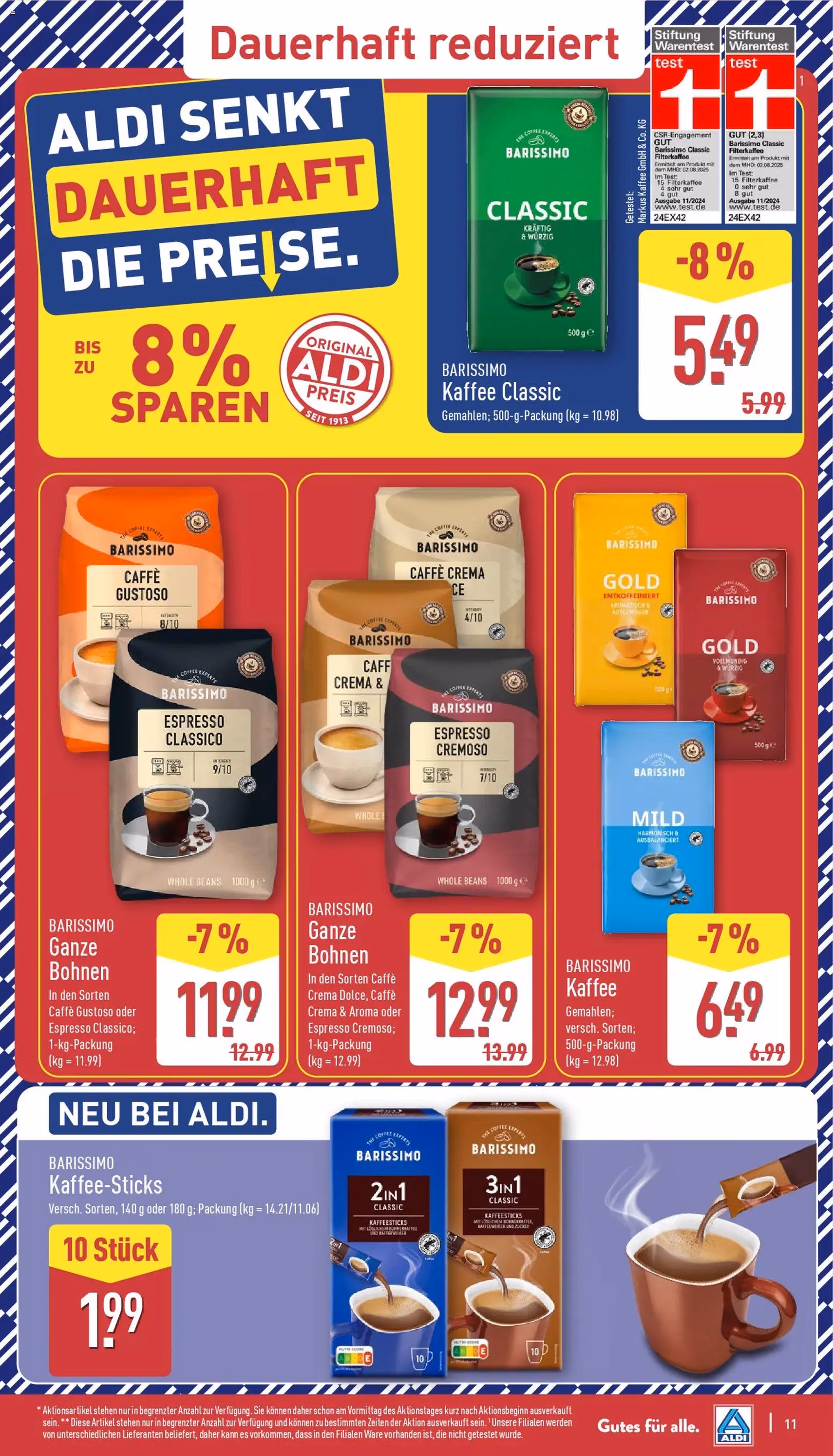 Aldi Prospekt - Gültiger Prospekt ab 17.11.2025, Seite 11 von insgesamt 50