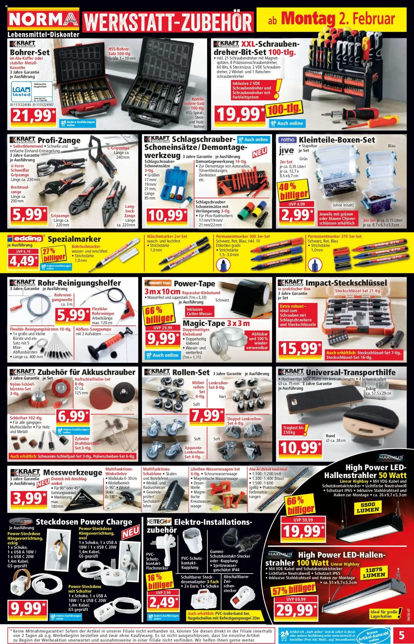 Norma Flugblatt - Gültiger Prospekt ab 02.02.2026, Seite 5 von insgesamt 20