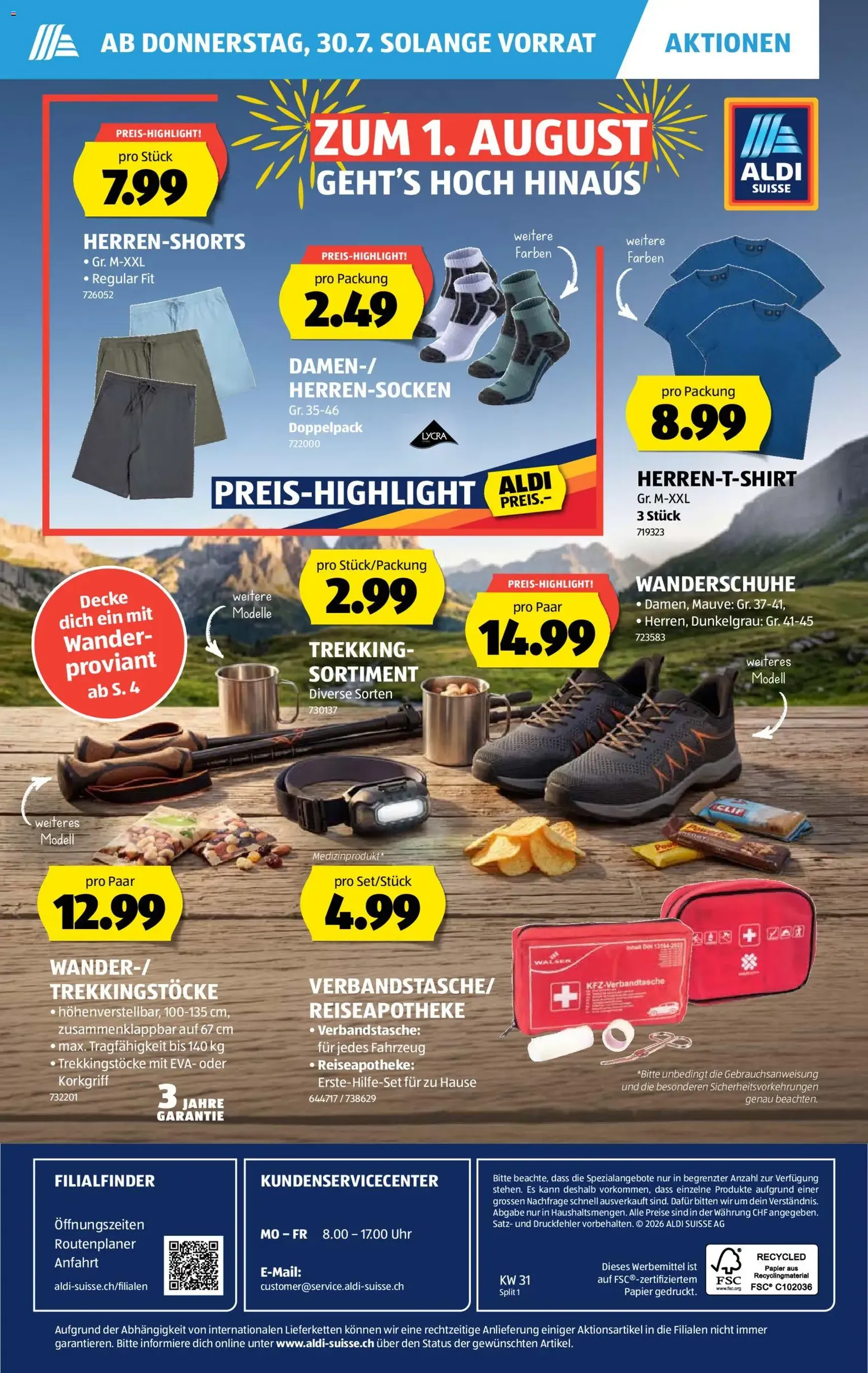 Aldi aktionen - Gültiger Prospekt ab 30.07.2026, Seite 40 von insgesamt 43