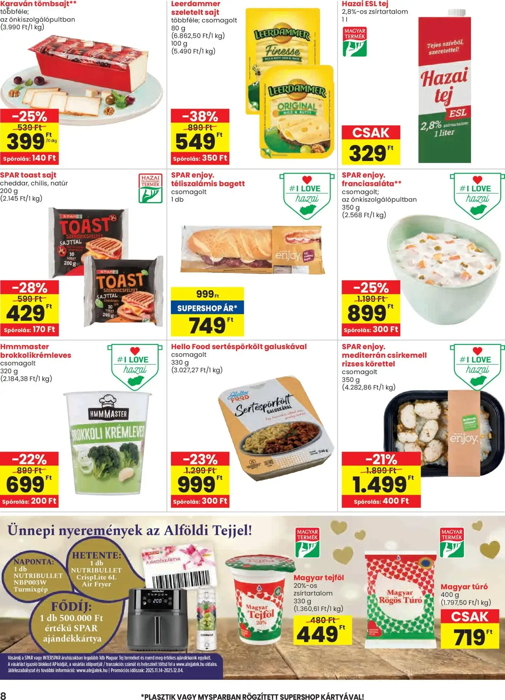 Spar Black Friday - 2025.11.13. érvényes szórólap 8 oldal 20 oldalból